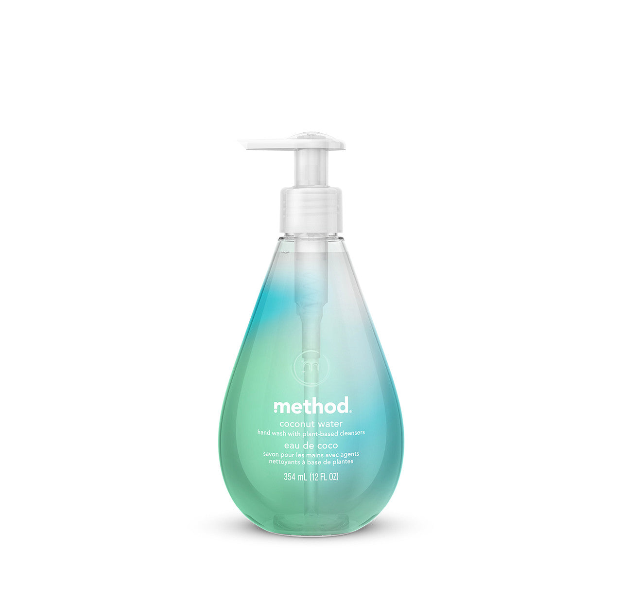 Gel Hand Wash, Coconut Waters, 12 oz Pump Bottle