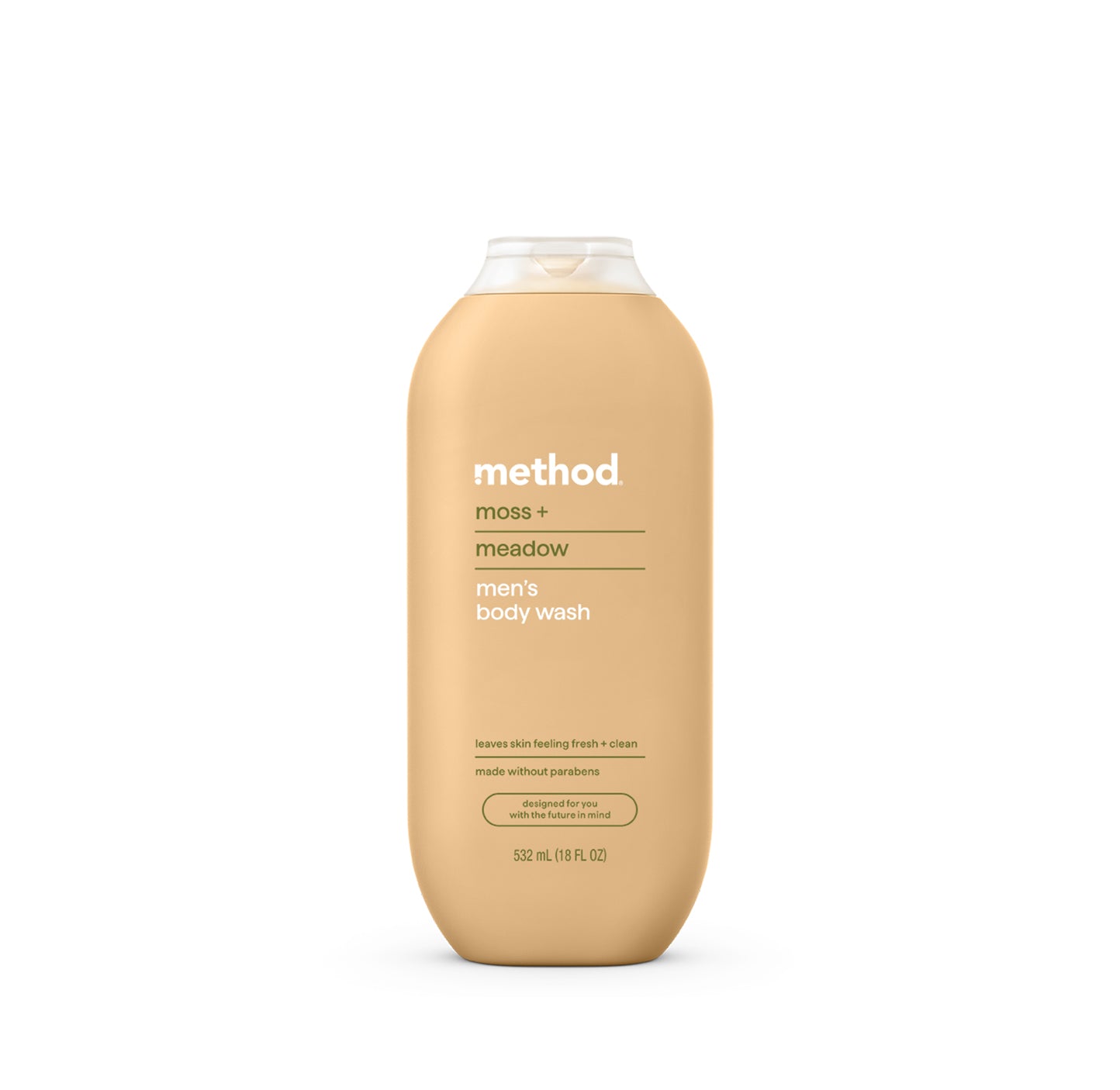 Men's Body Wash - moss+ meadow, 18 fl oz, Method Men - method products