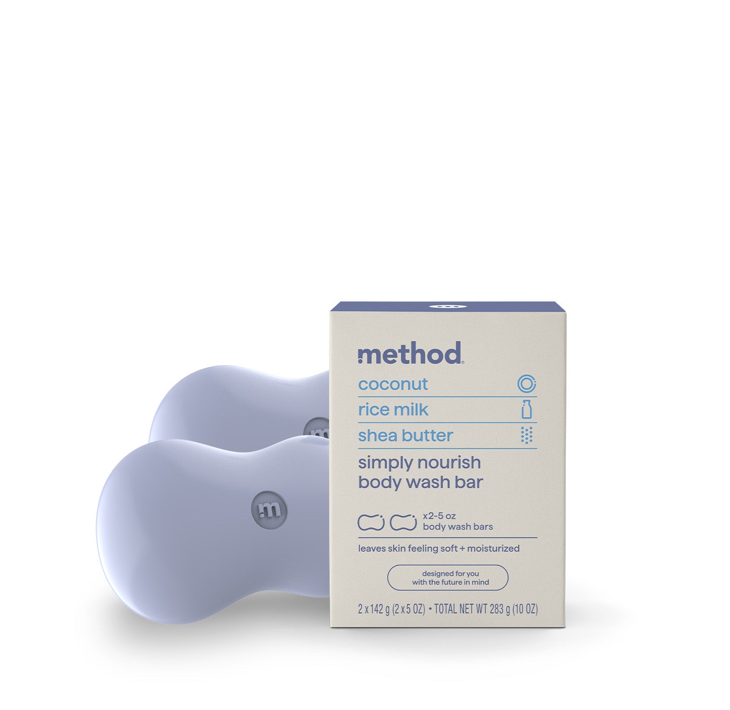 Simply Nourish Bar Soap 2-Pack | Method Body – method products