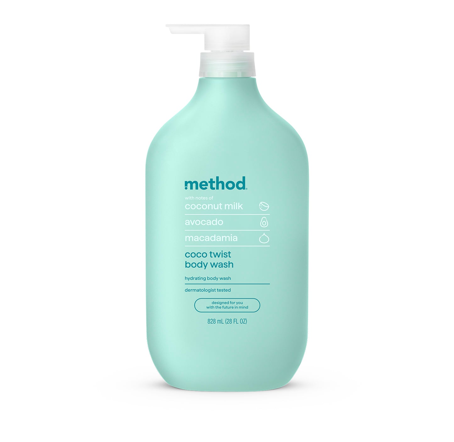 Coconut Milk, Avocado & Macadamia Body Wash | Coco Twist - 28 oz