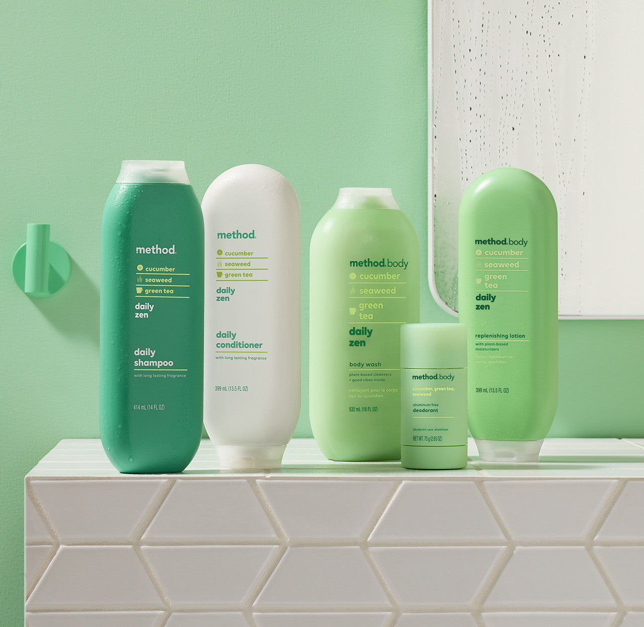 everyday shampoo - daily zen, 14 fl oz