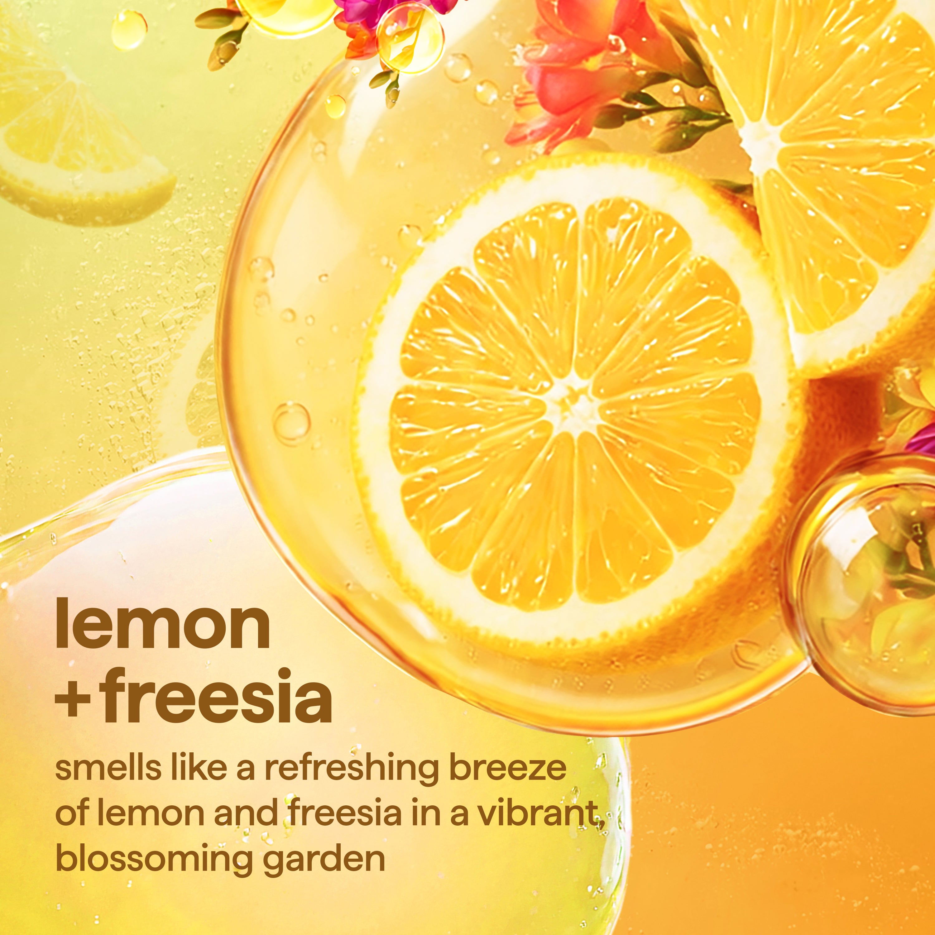 all-purpose cleaner - Lemon + Freesia, 28 fl oz