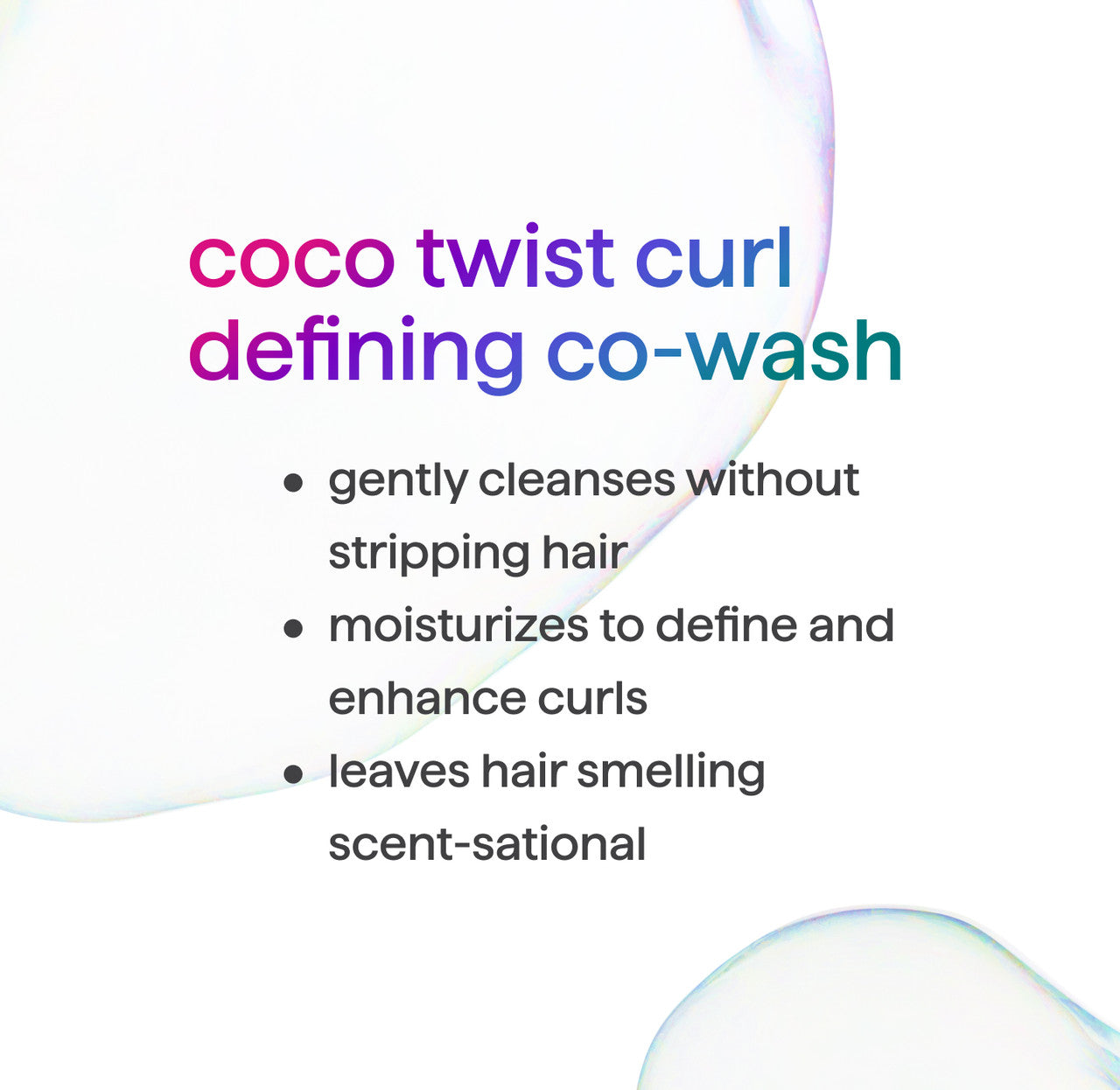 curl defining co-wash - coco twist, 13.5 fl oz