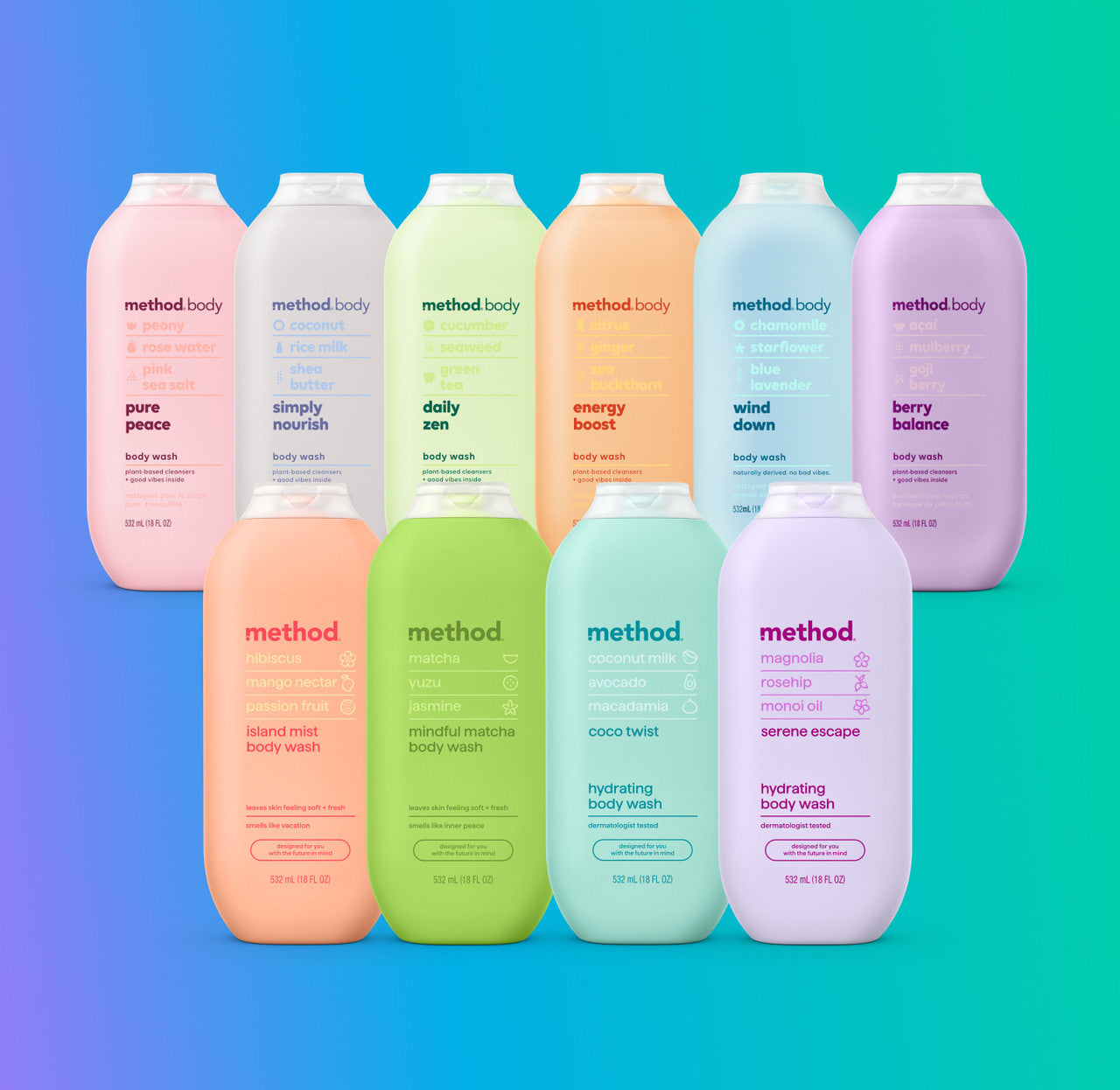 Method Matcha Mindful Matcha Body Wash – method products