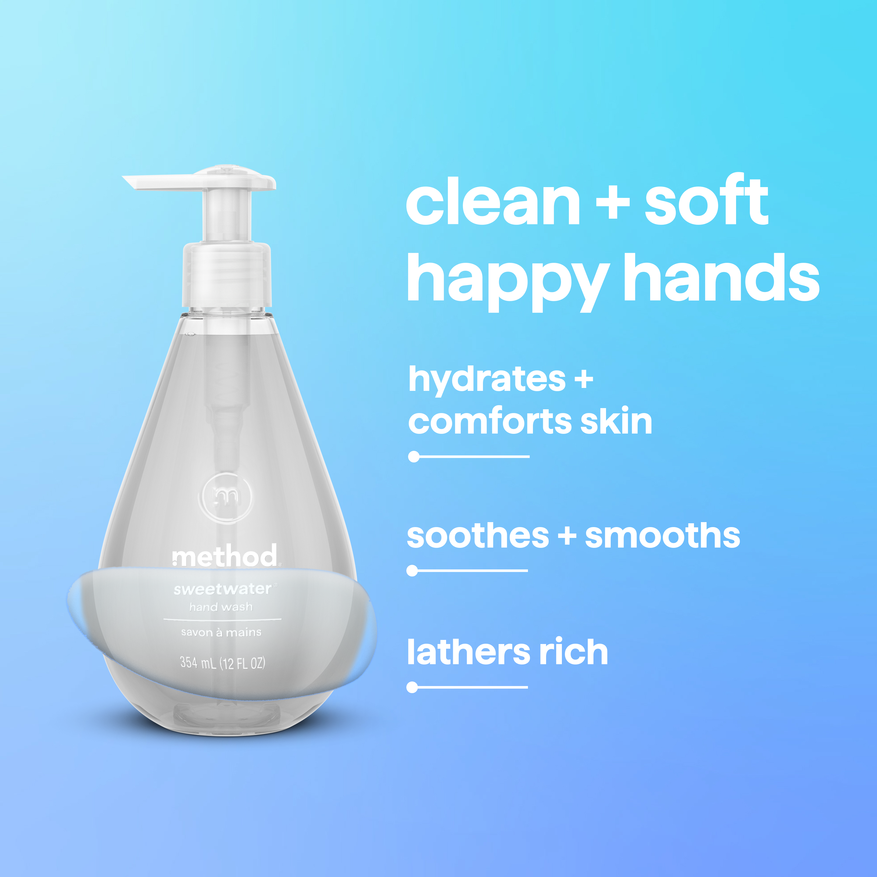 sweet water gel handwash starter set