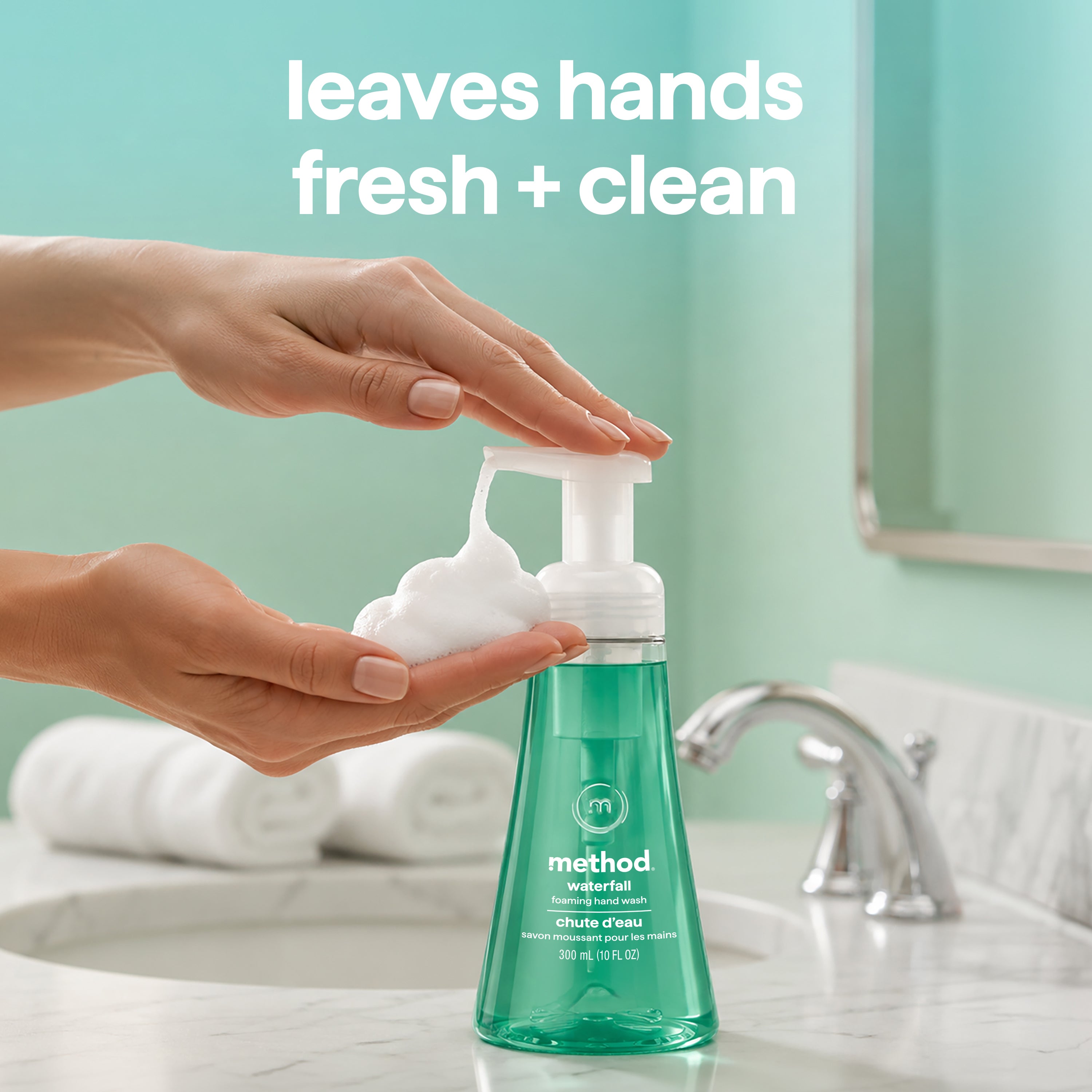 foaming hand wash - waterfall, 10 fl oz