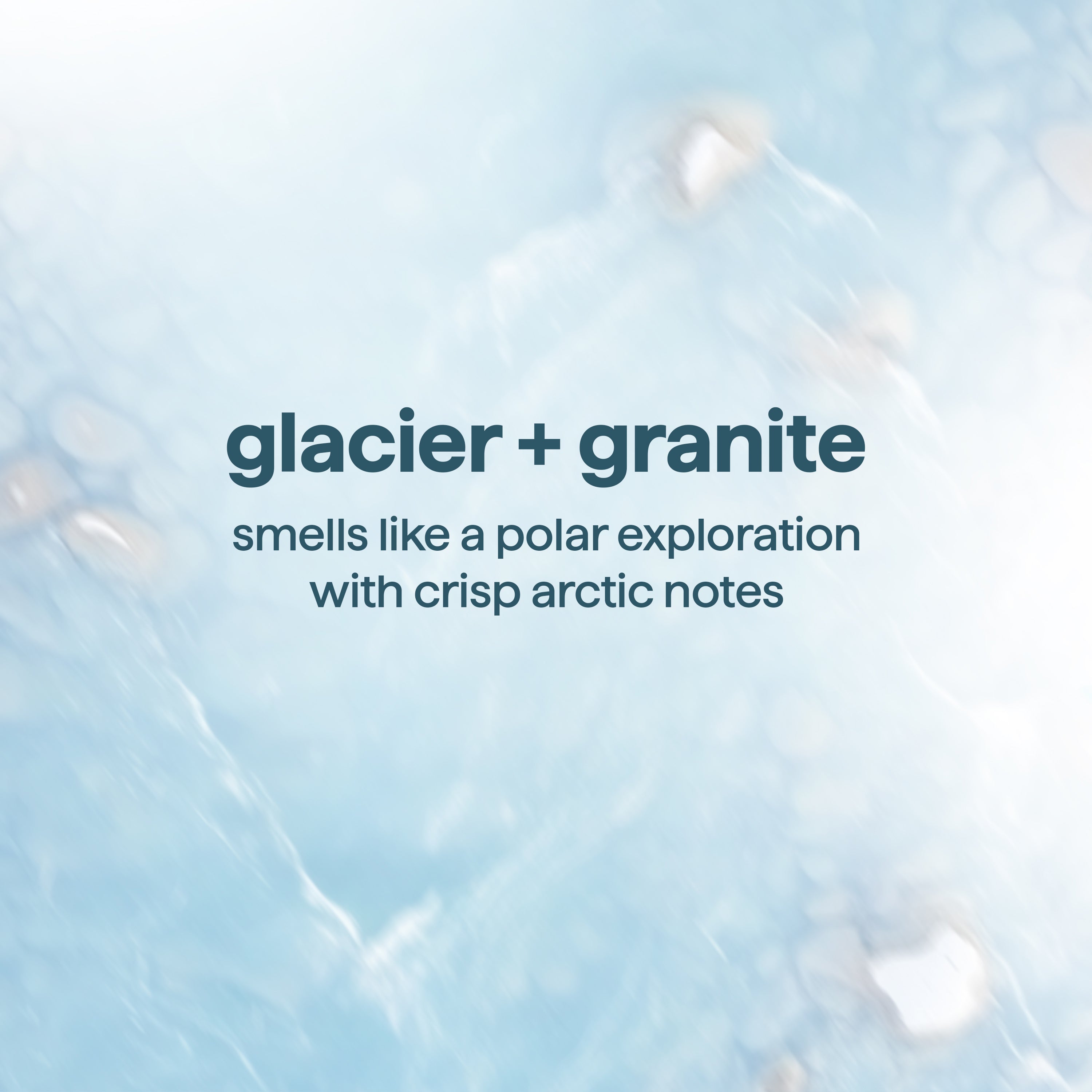 men's body wash - glacier + granite, 18 fl oz
