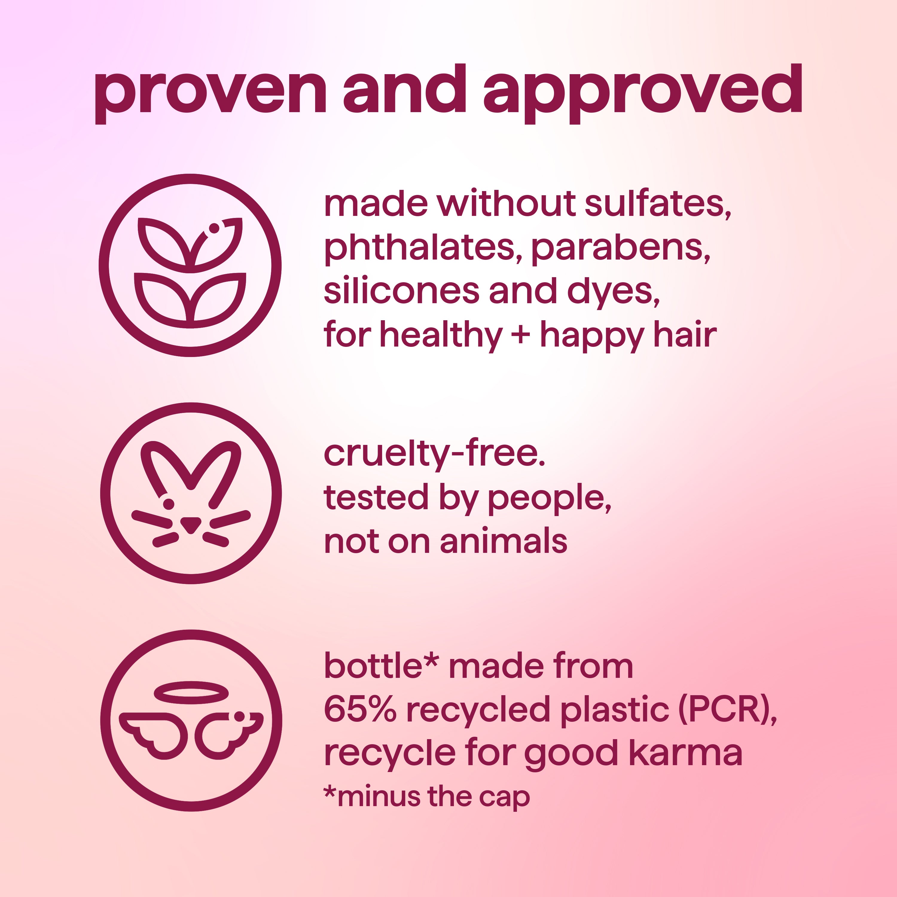 volumizing conditioner - pure peace, 3.4 fl oz