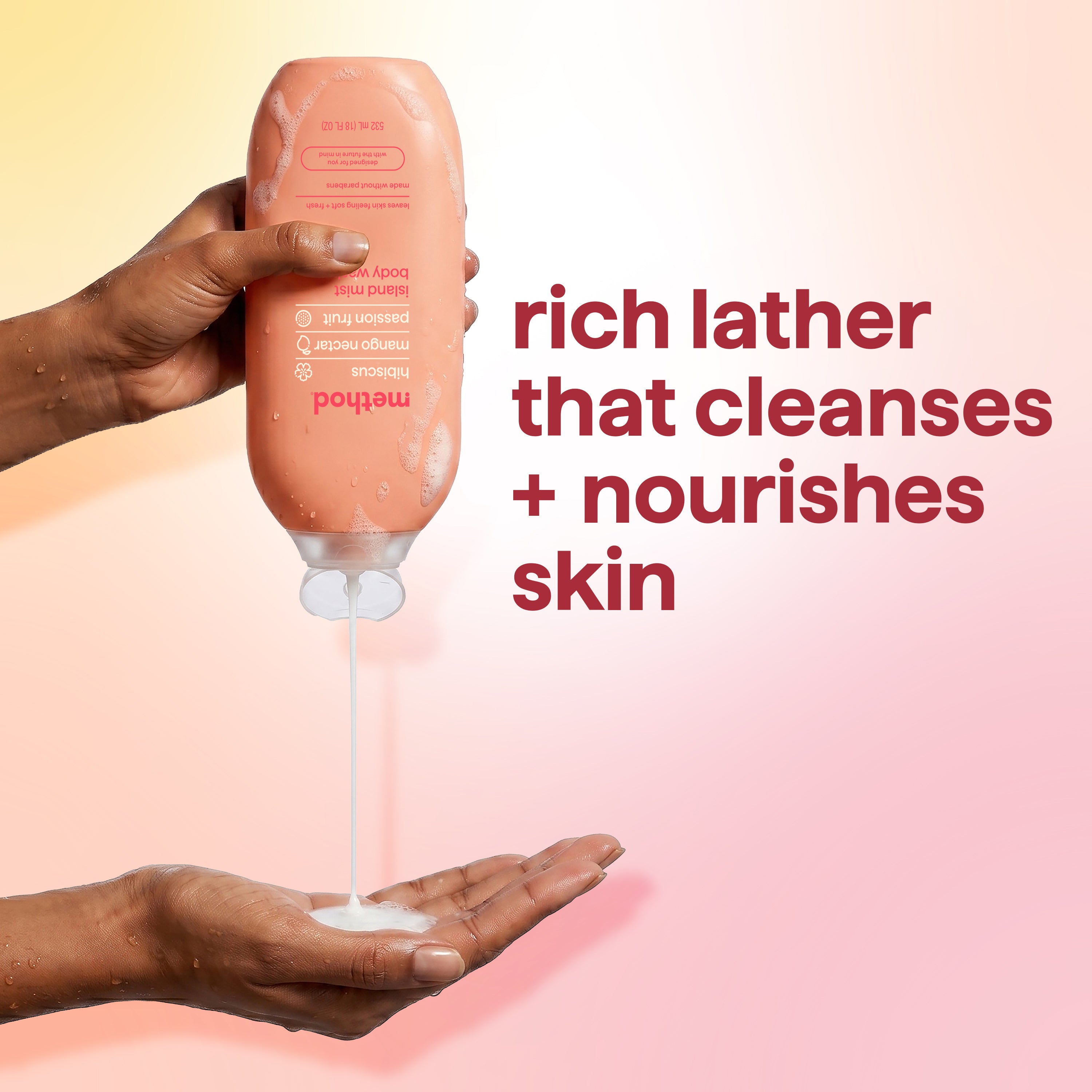 Hibiscus, Mango Nectar & Passion Fruit Body Wash | Island Mist
