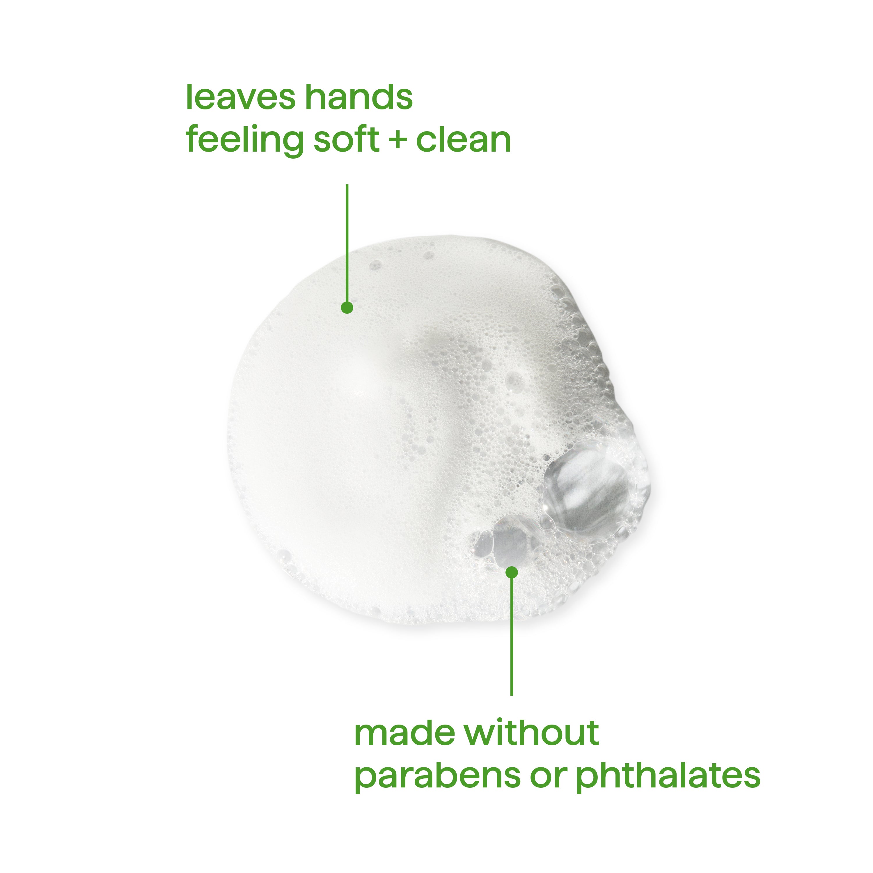 foaming hand wash - green tea + aloe, 10 fl oz