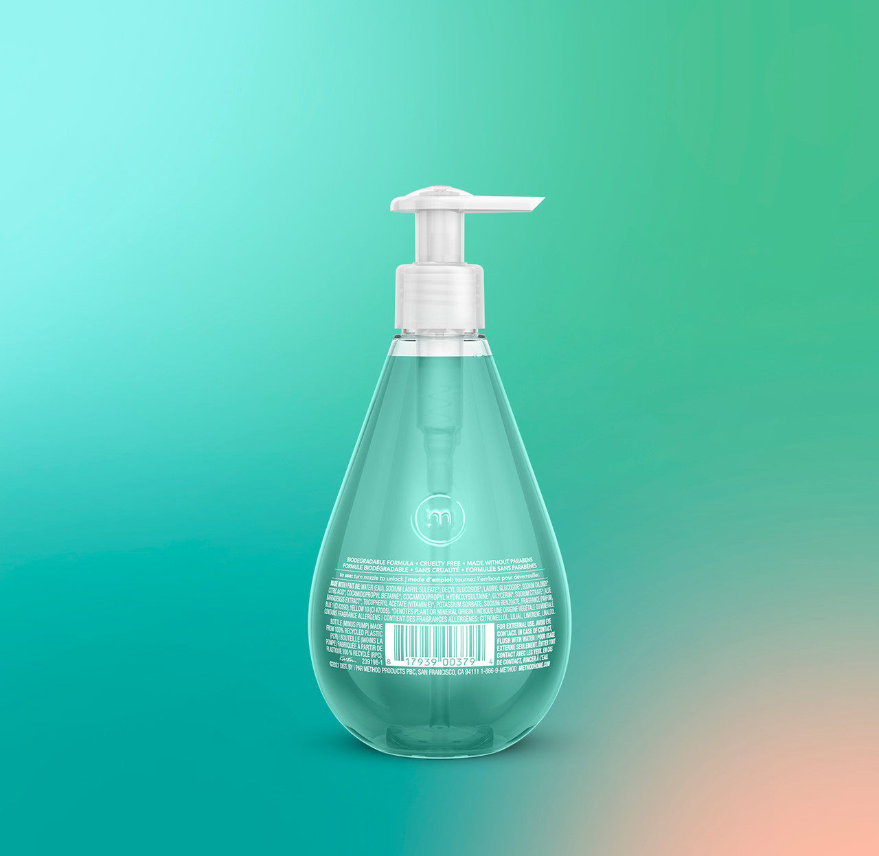 gel hand wash - waterfall, 12 fl oz