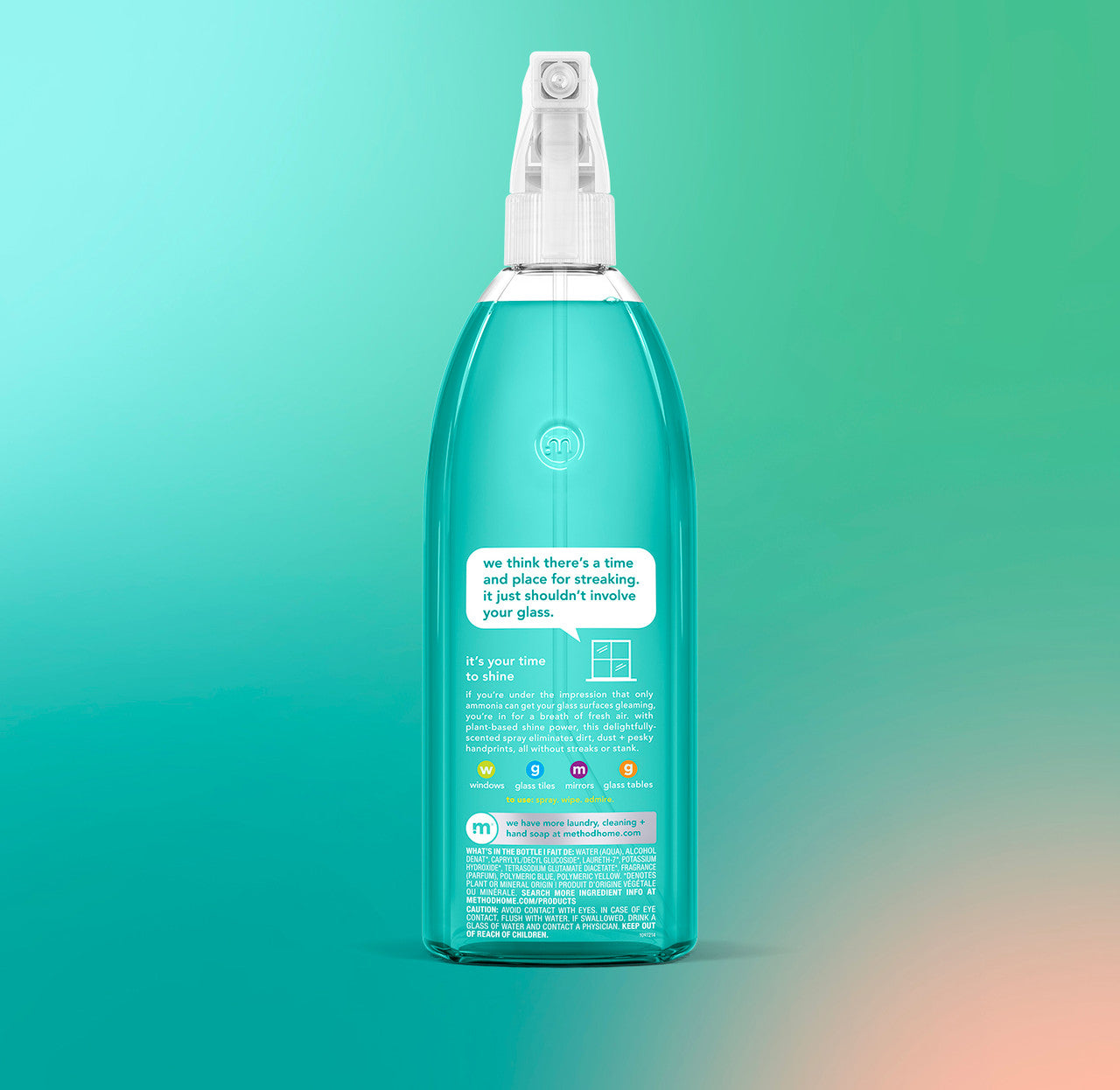 glass cleaner - waterfall, 28 fl oz