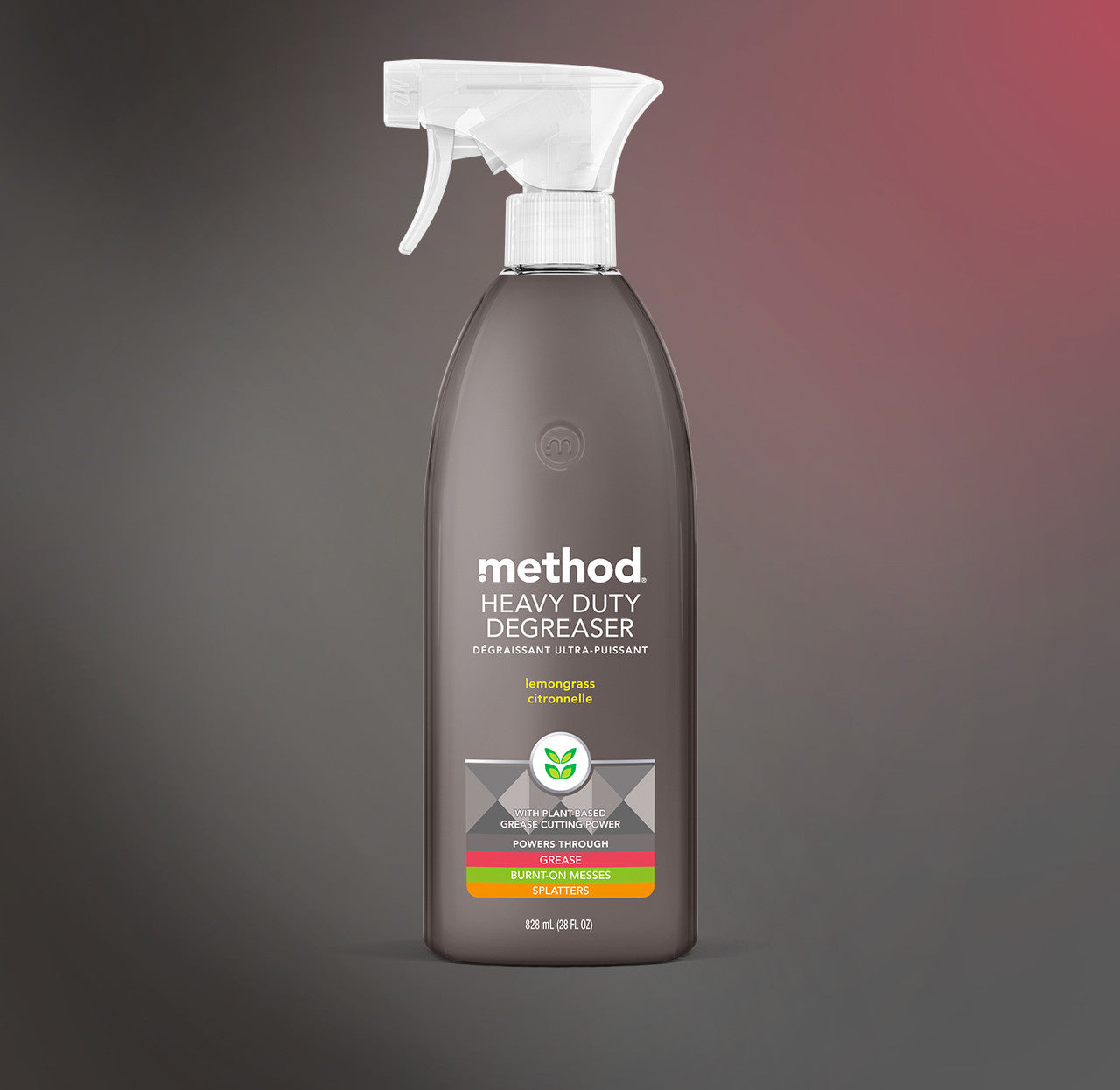 heavy duty degreaser - lemongrass, 28 fl oz
