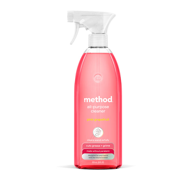 Method Pink method | All-Purpose Cleaner, Pink Grapefruit, 28 fl oz – method products