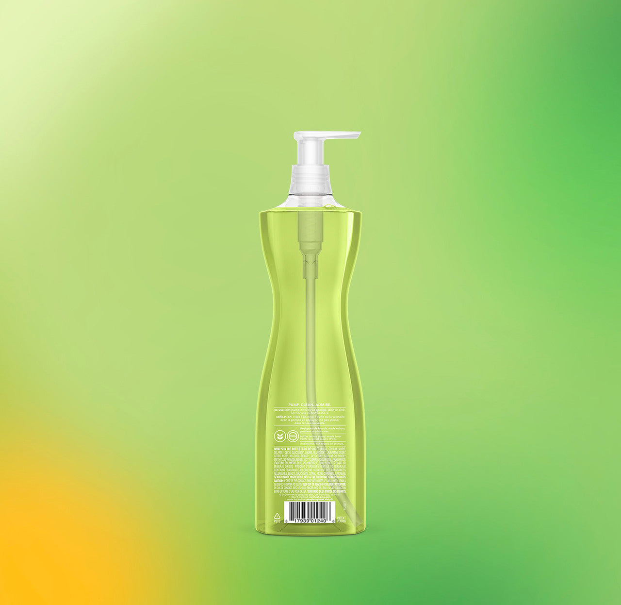dish soap - lime + sea salt, 18 fl oz