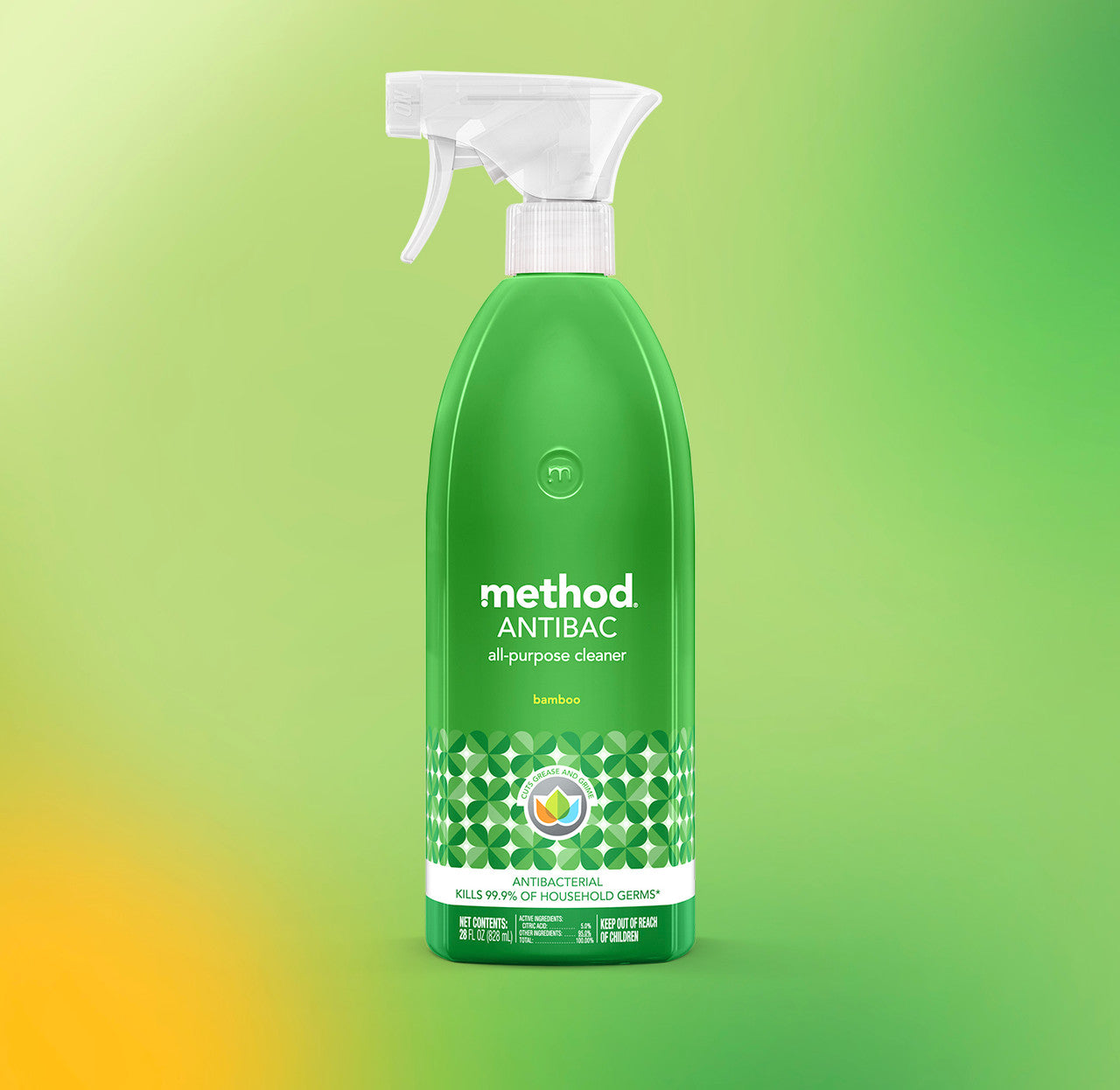 antibacterial all-purpose cleaner - bamboo, 28 fl oz