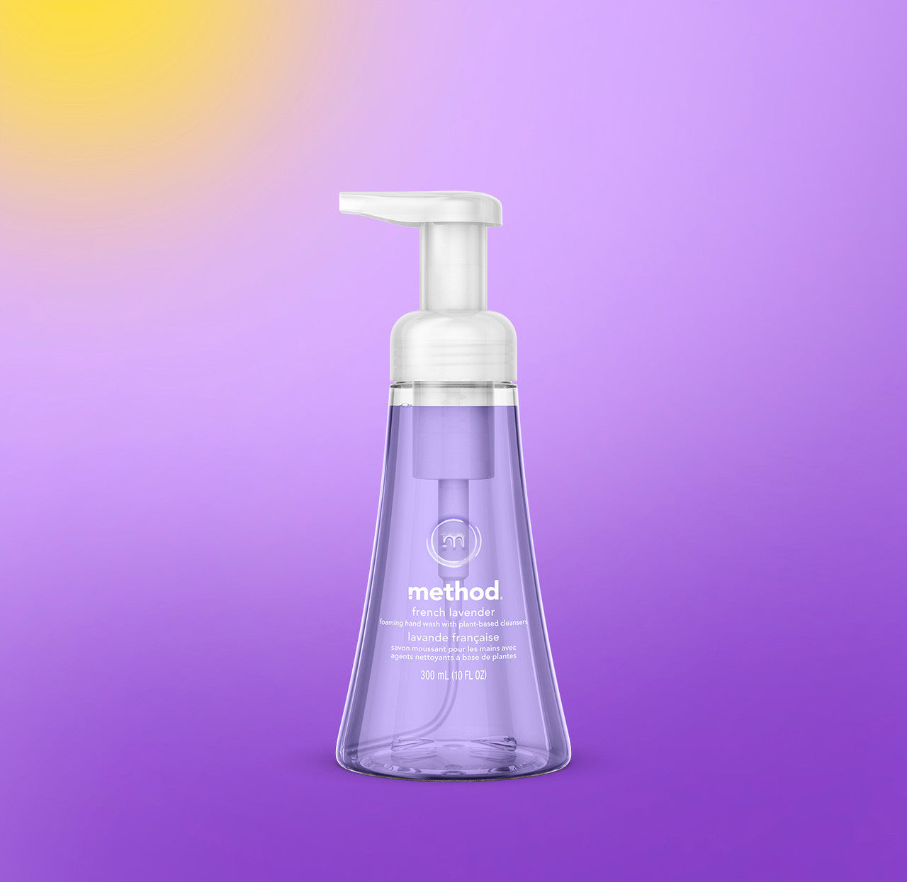 lavender plant foaming method