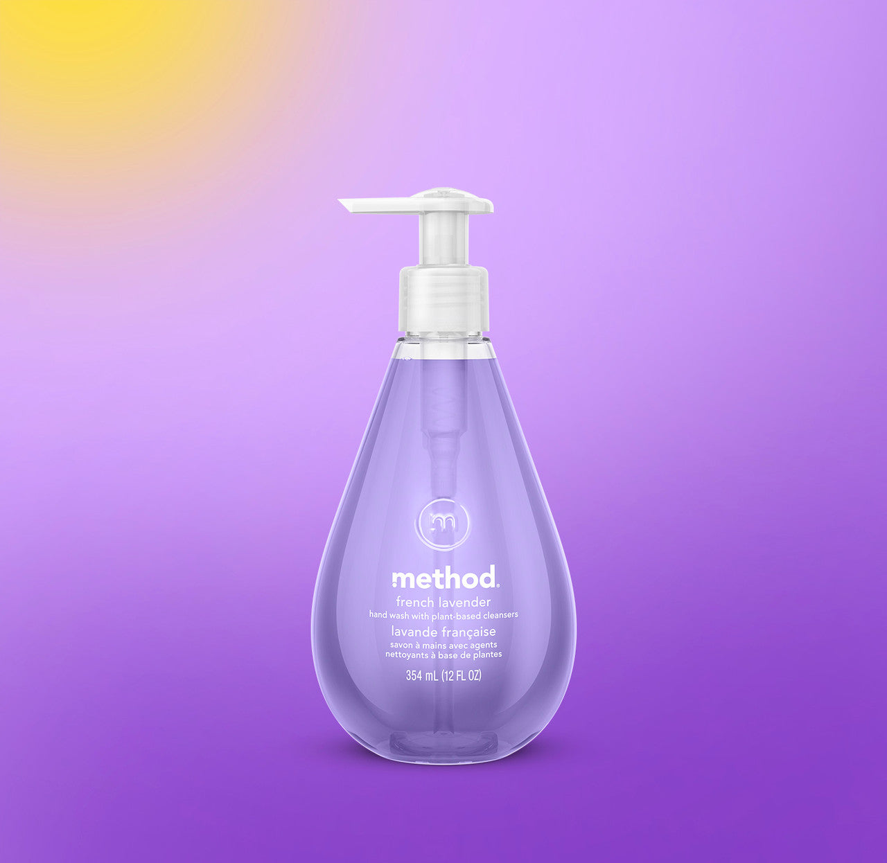 gel hand wash - french lavender, 12 fl oz