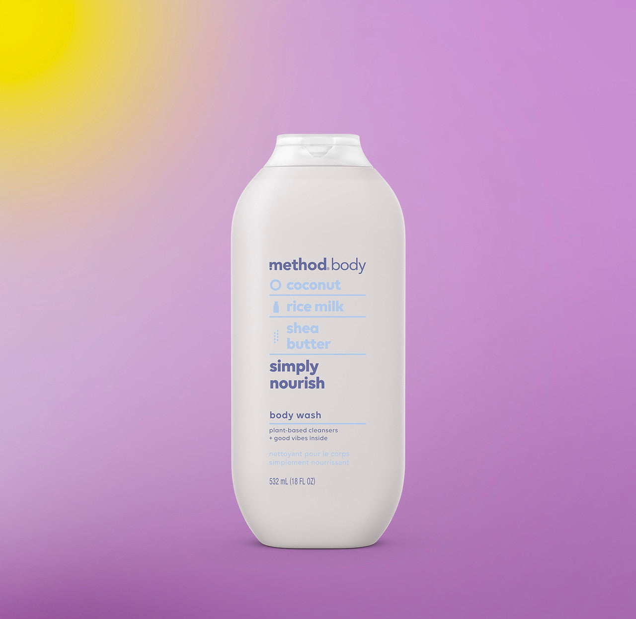 body wash - simply nourish, 18 fl oz