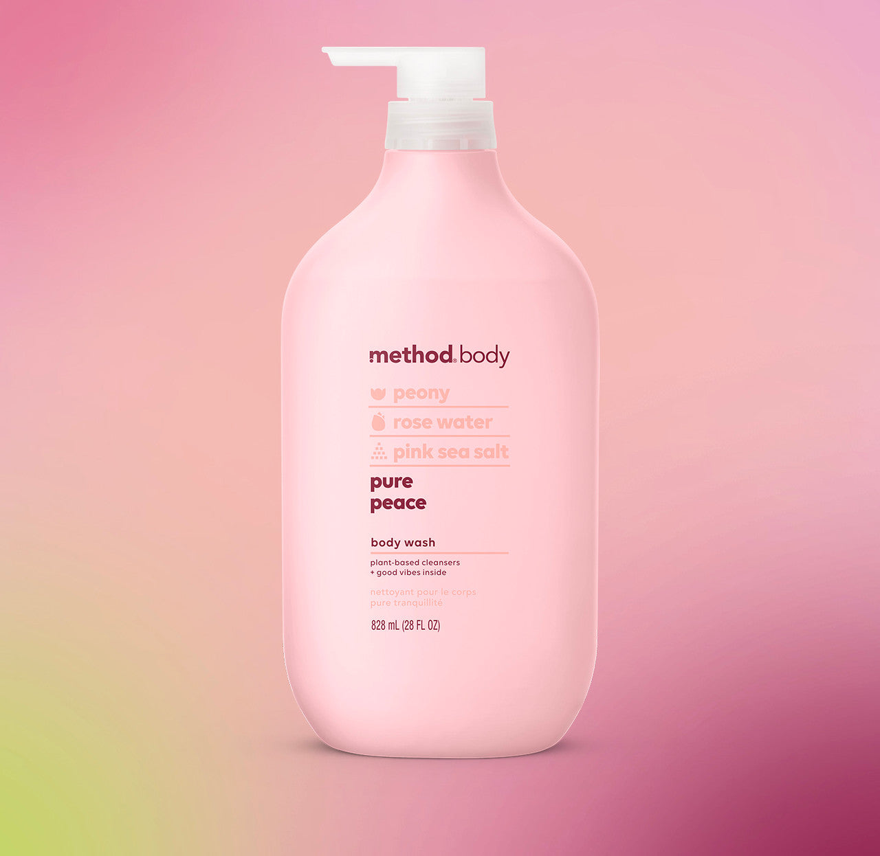 body wash - pure peace, 28 fl oz