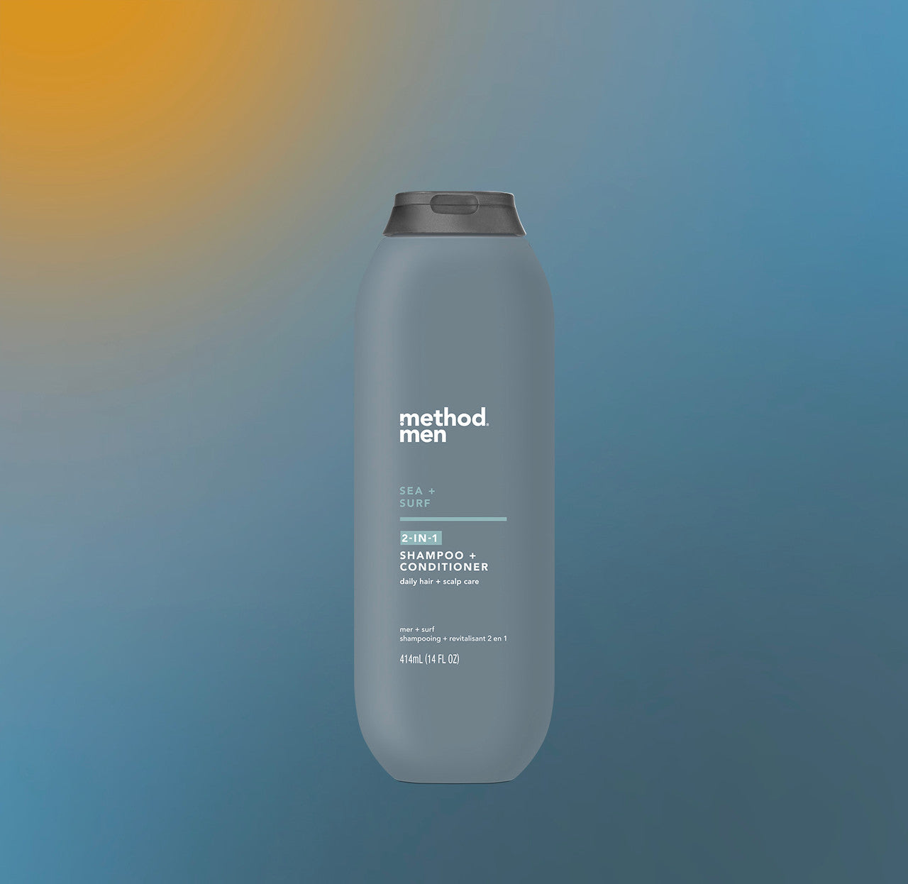men 2-in-1 shampoo + conditioner variety trio, 42 oz – method products