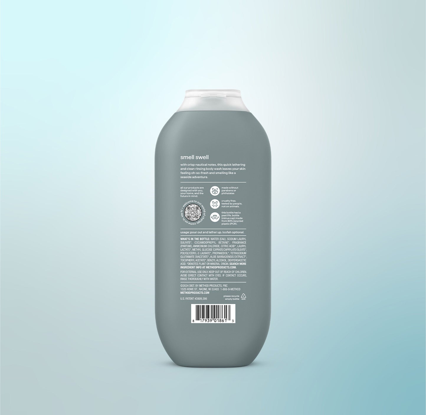 men body wash - sea + surf, 18 fl oz