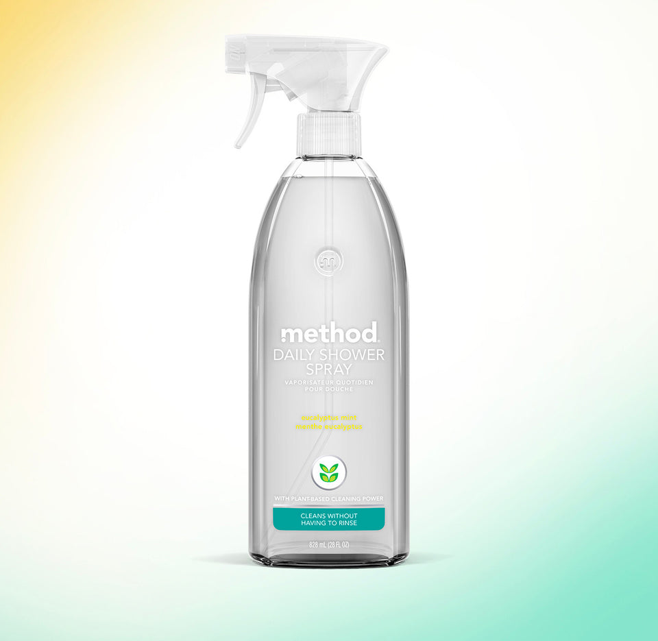 method | Daily Shower Spray Cleaner, Eucalyptus Mint, 28 oz – method ...
