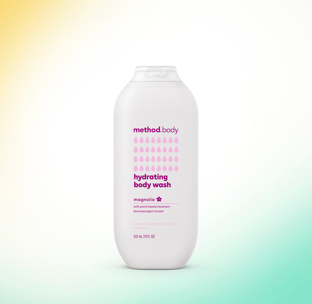 hydrating body wash - magnolia, 18 fl oz
