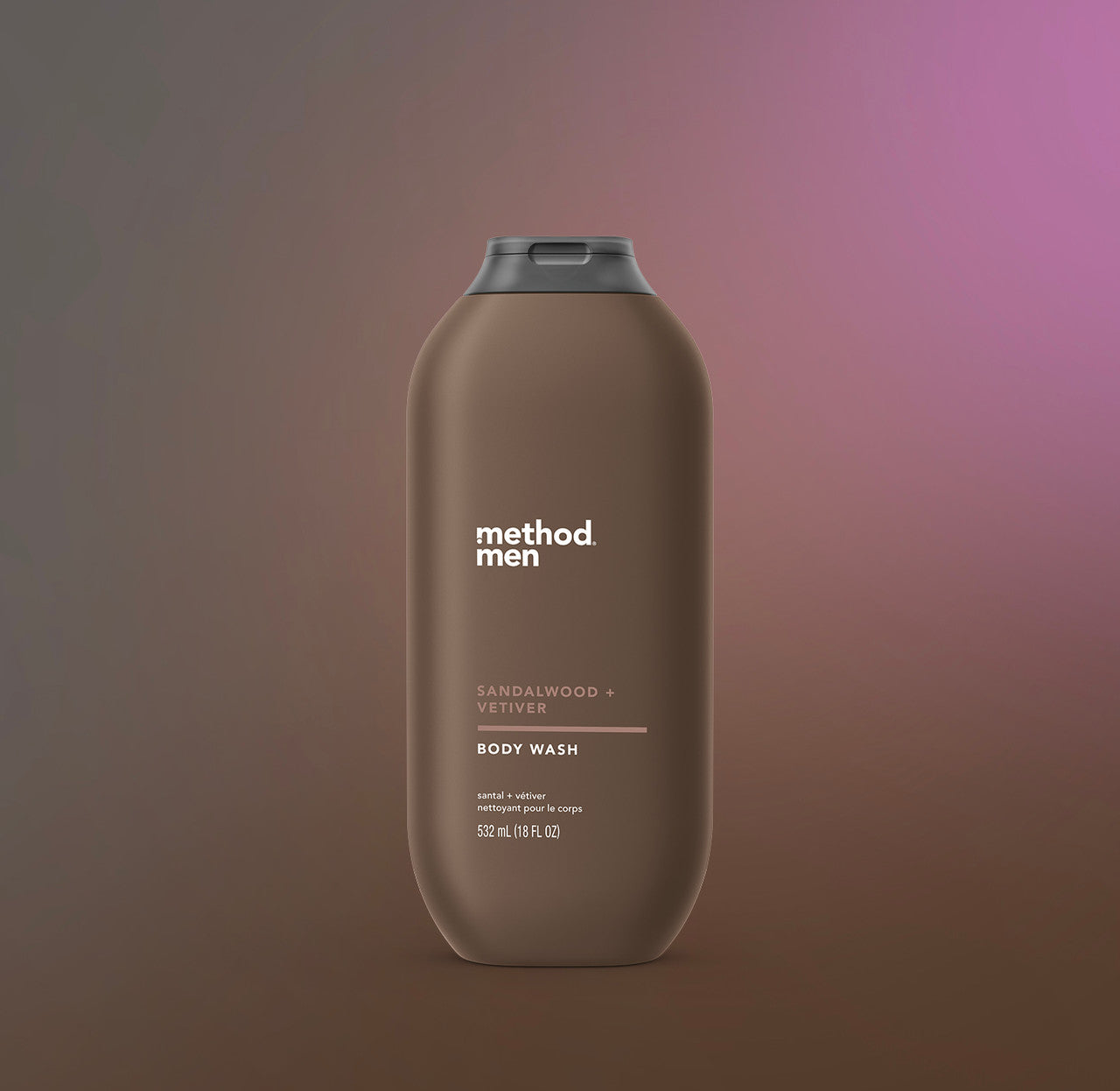 body wash - sandalwood + vetiver, 18 fl oz