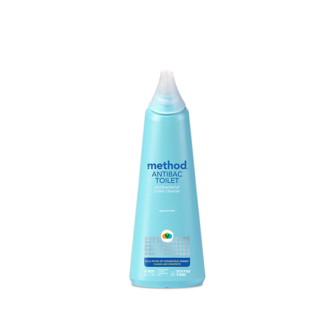 antibacterial toilet bowl cleaner - spearmint, 24 fl oz