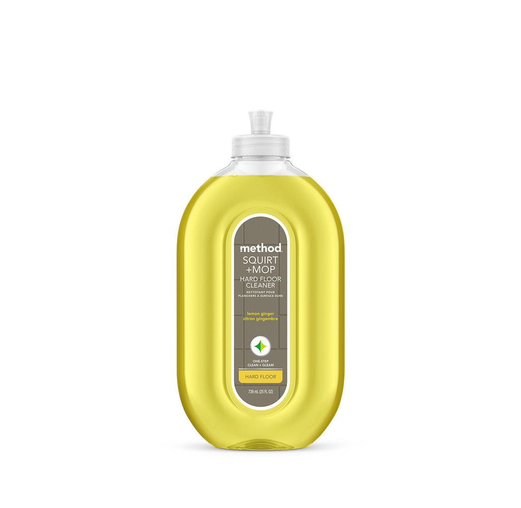 squirt + mop hard floor cleaner lemon ginger