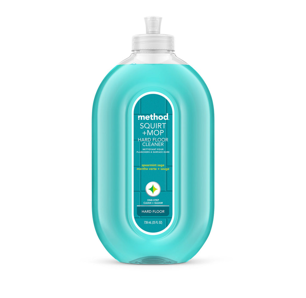 squirt + mop hard floor cleaner spearmint sage