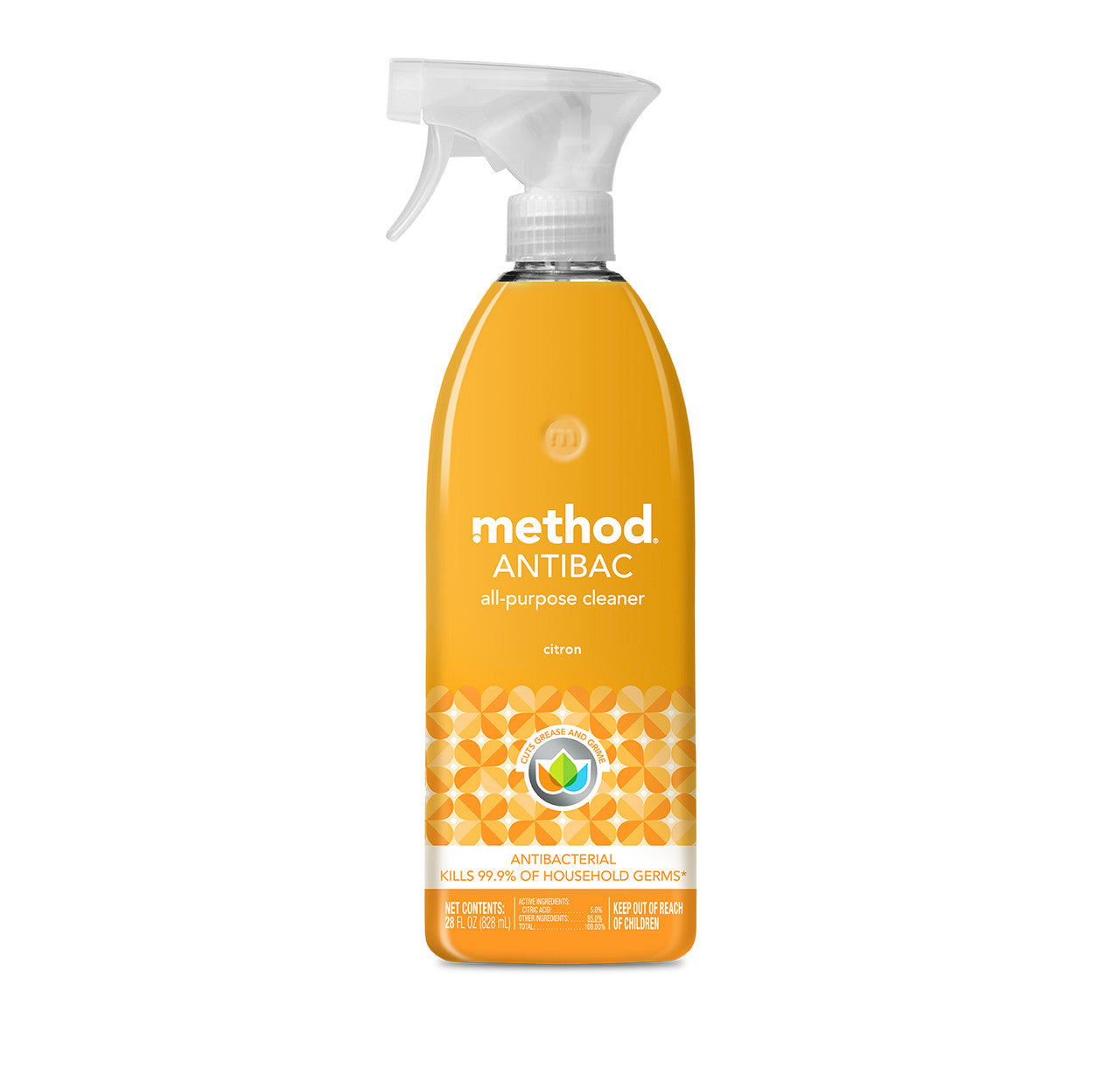 antibacterial all-purpose cleaner - citron, 28 fl oz