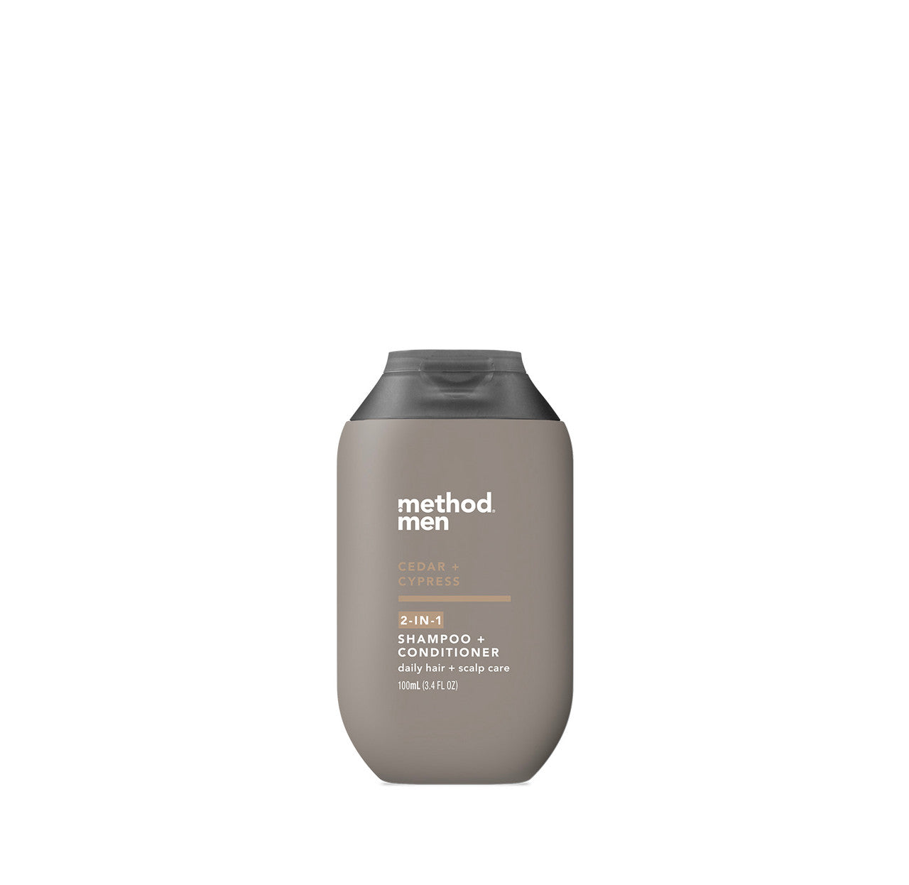 2-in-1 shampoo + conditioner - cedar + cypress, 3.4 fl oz