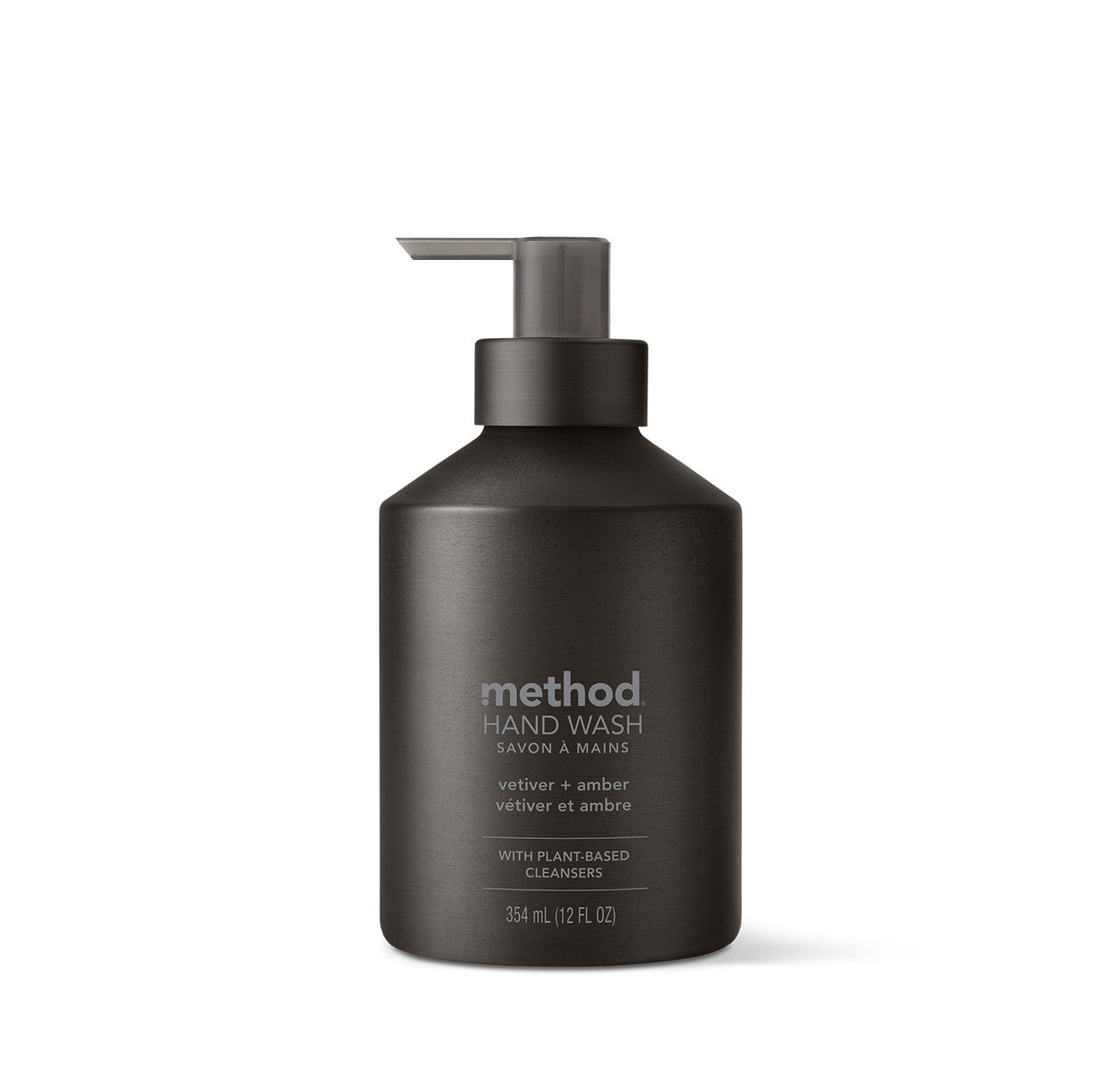 gel hand wash - vetiver + amber, 12 fl oz