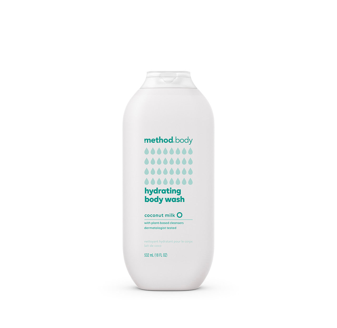 hydrating body wash - coconut milk, 18 fl oz