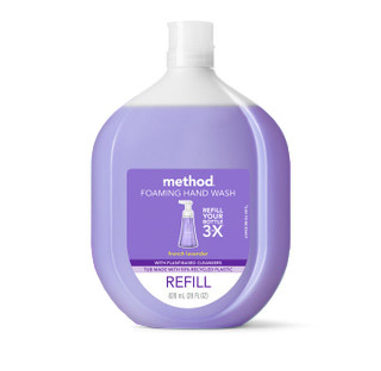 foaming hand wash refill - french lavender, 28 fl oz