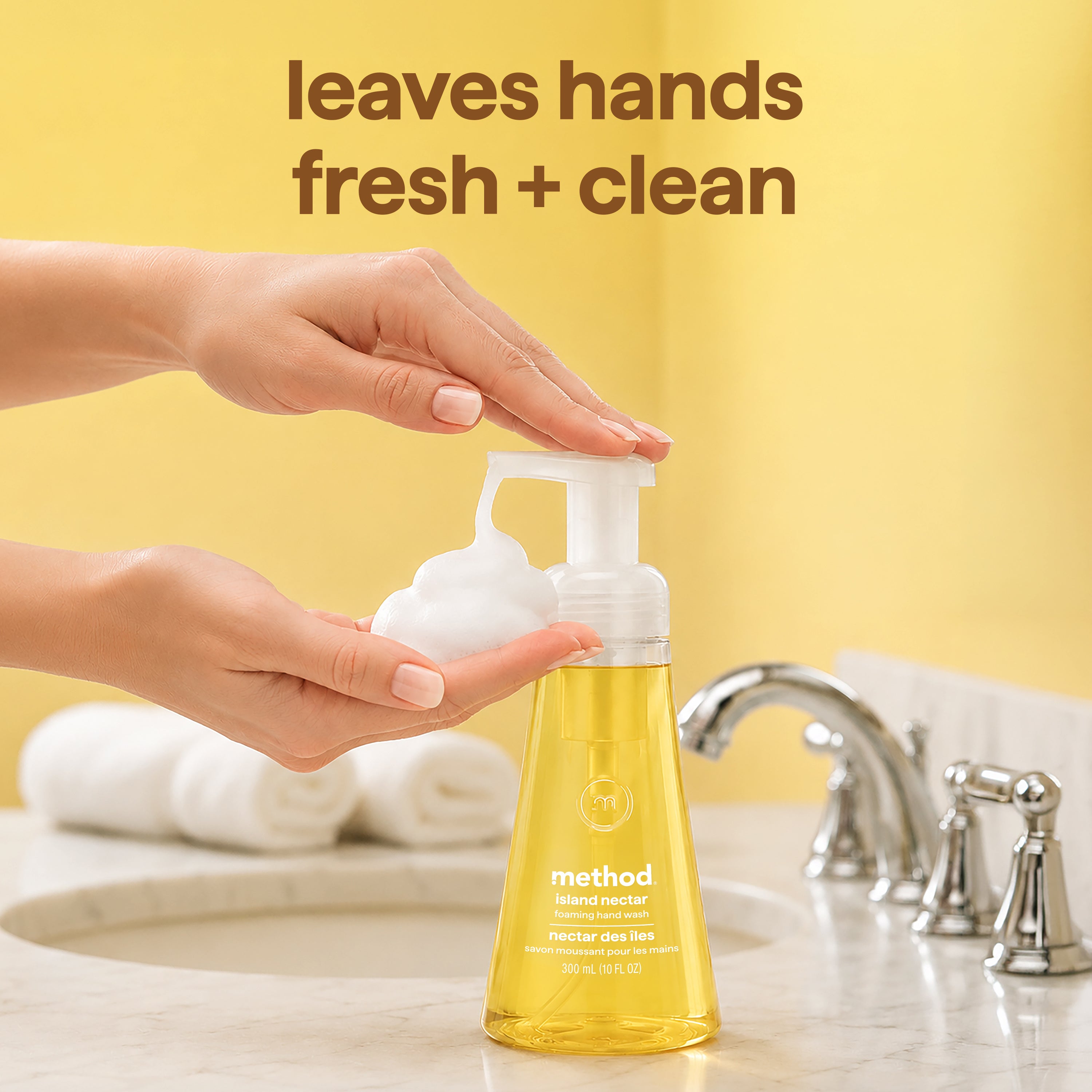 foaming hand wash - island nectar, 10 fl oz