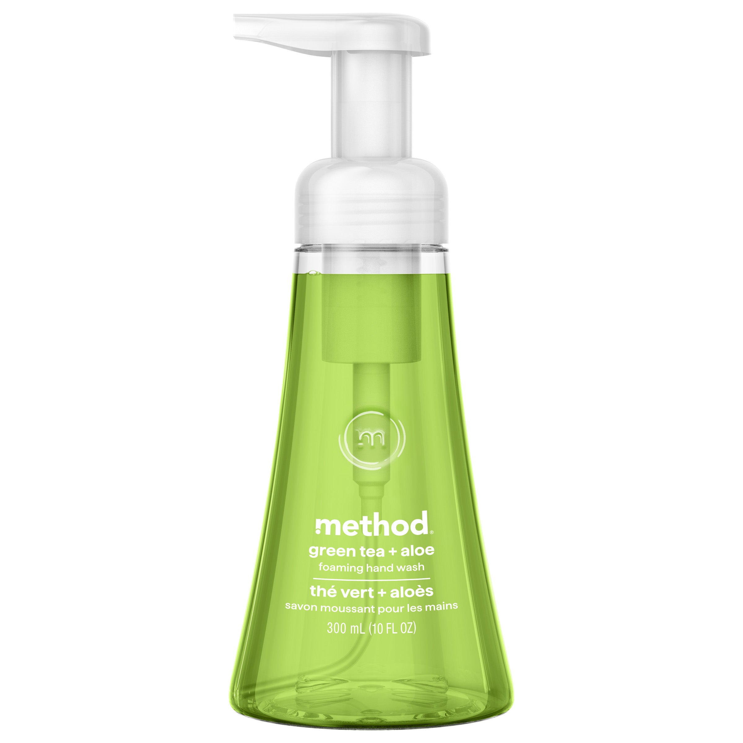 foaming hand wash - green tea + aloe, 10 fl oz
