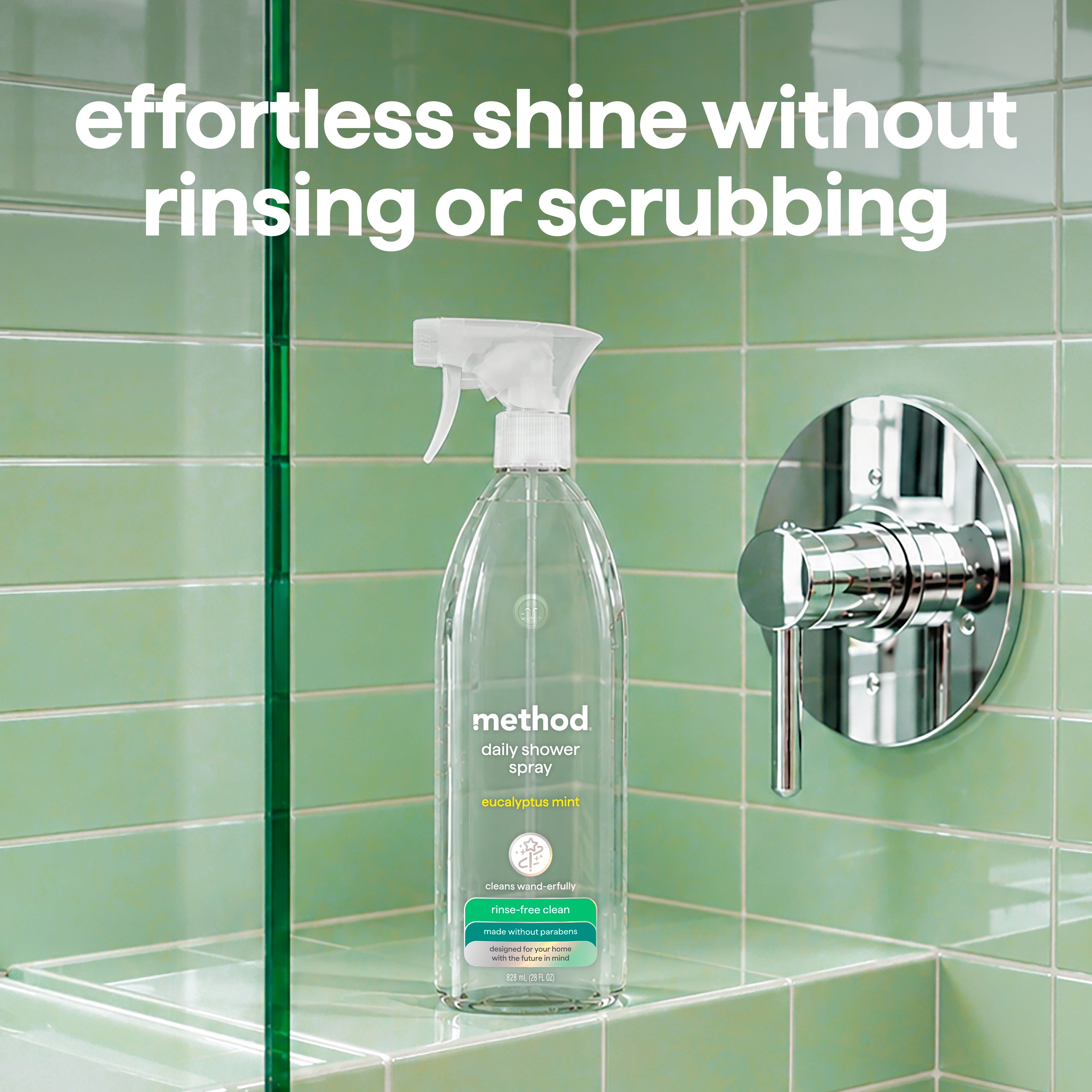 daily shower spray - eucalyptus mint, 28 fl oz