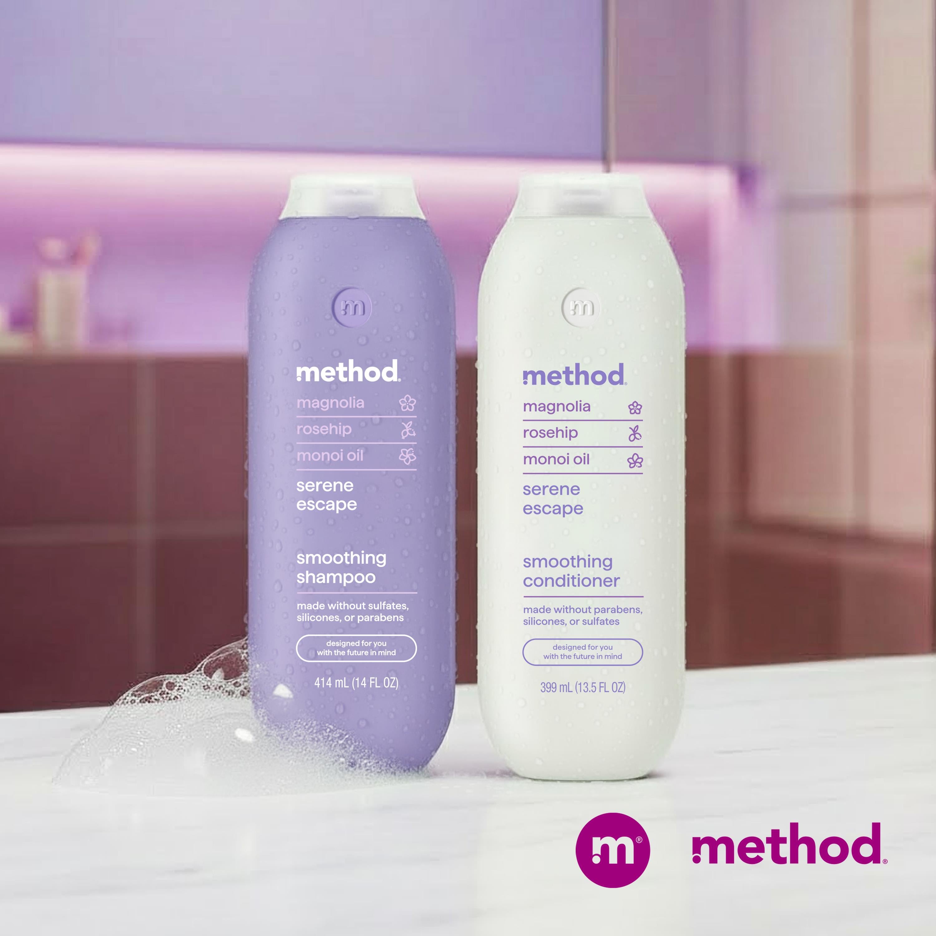 serene escape smoothing conditioner – method products