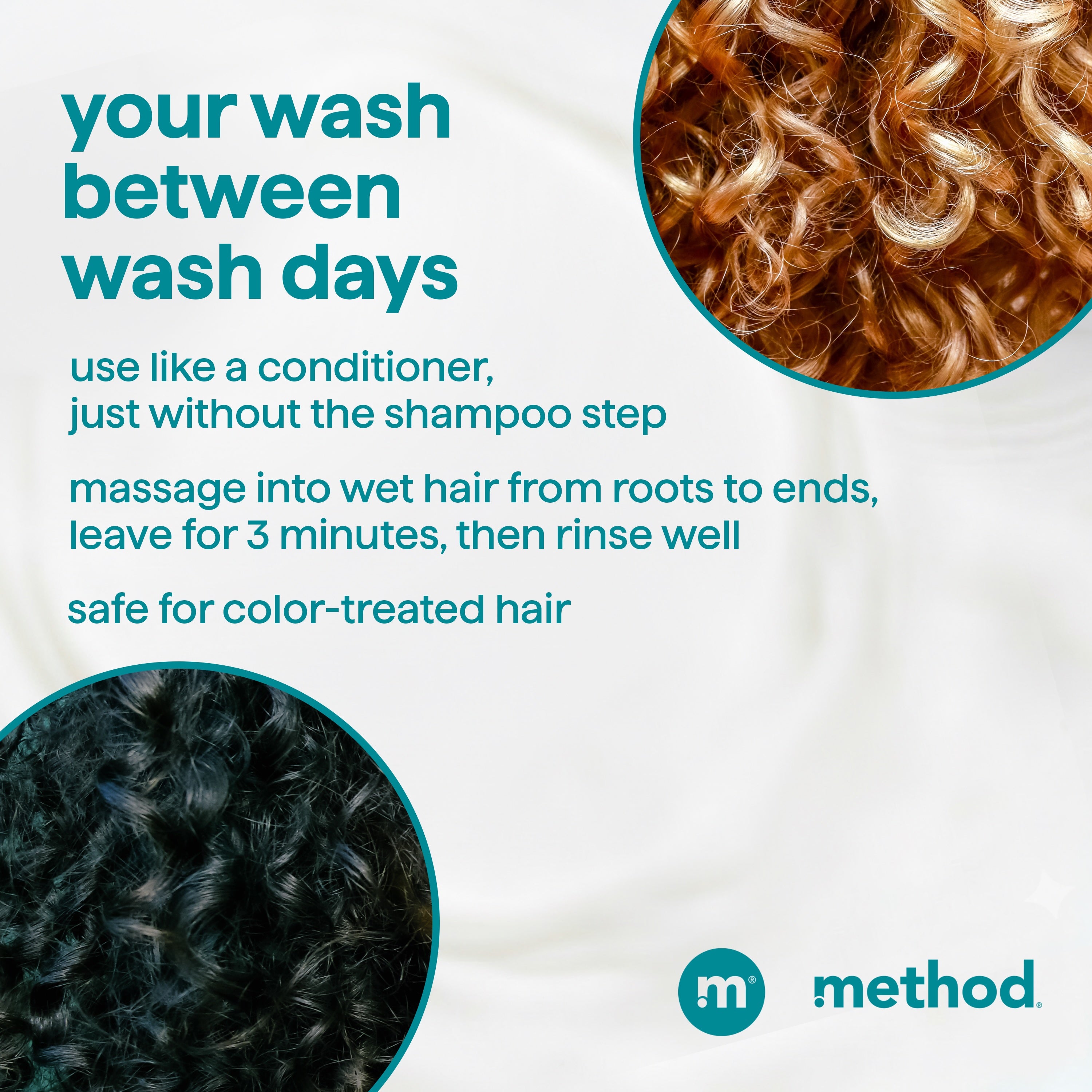 coco twist curl defining co-wash – method products