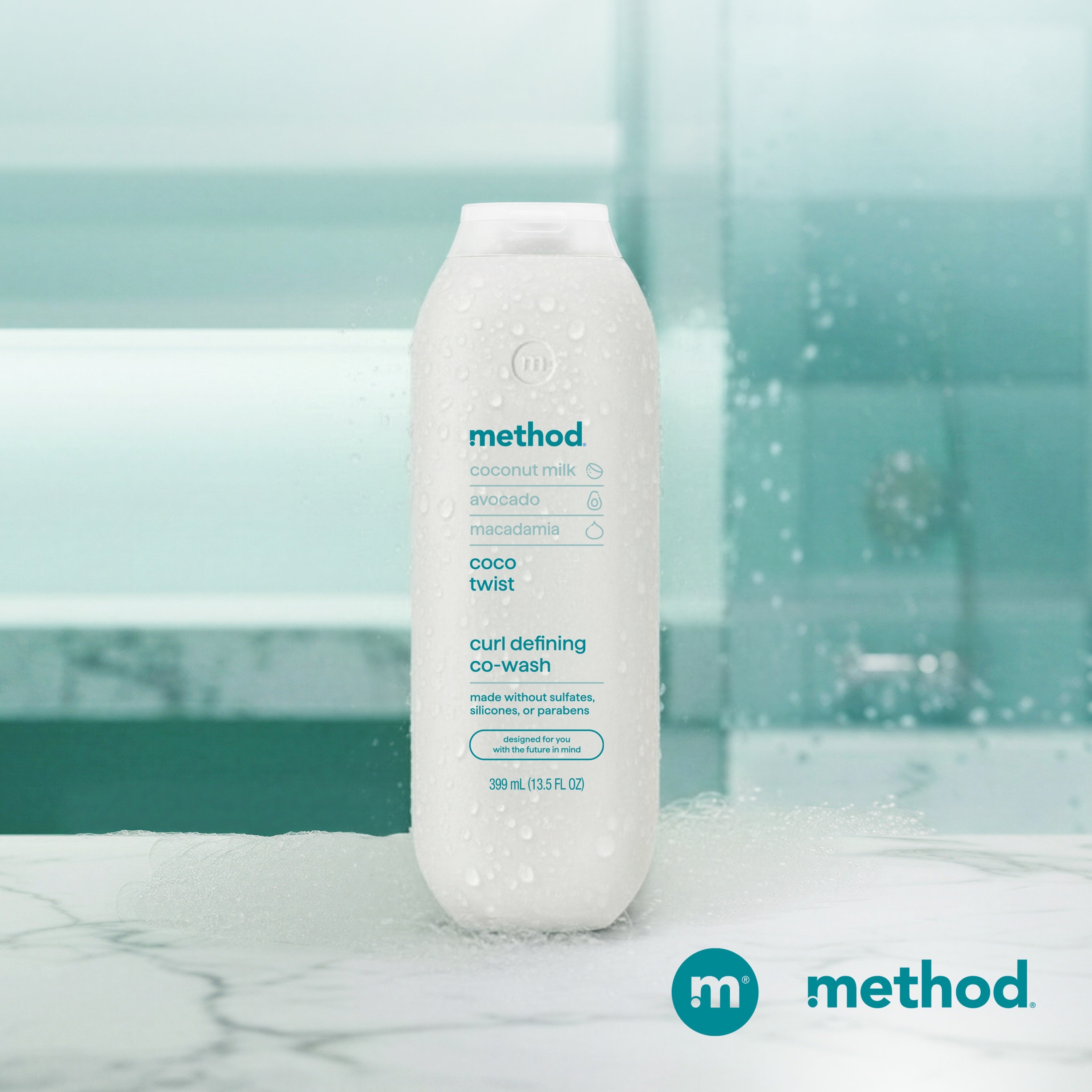 coco twist curl defining co-wash – method products