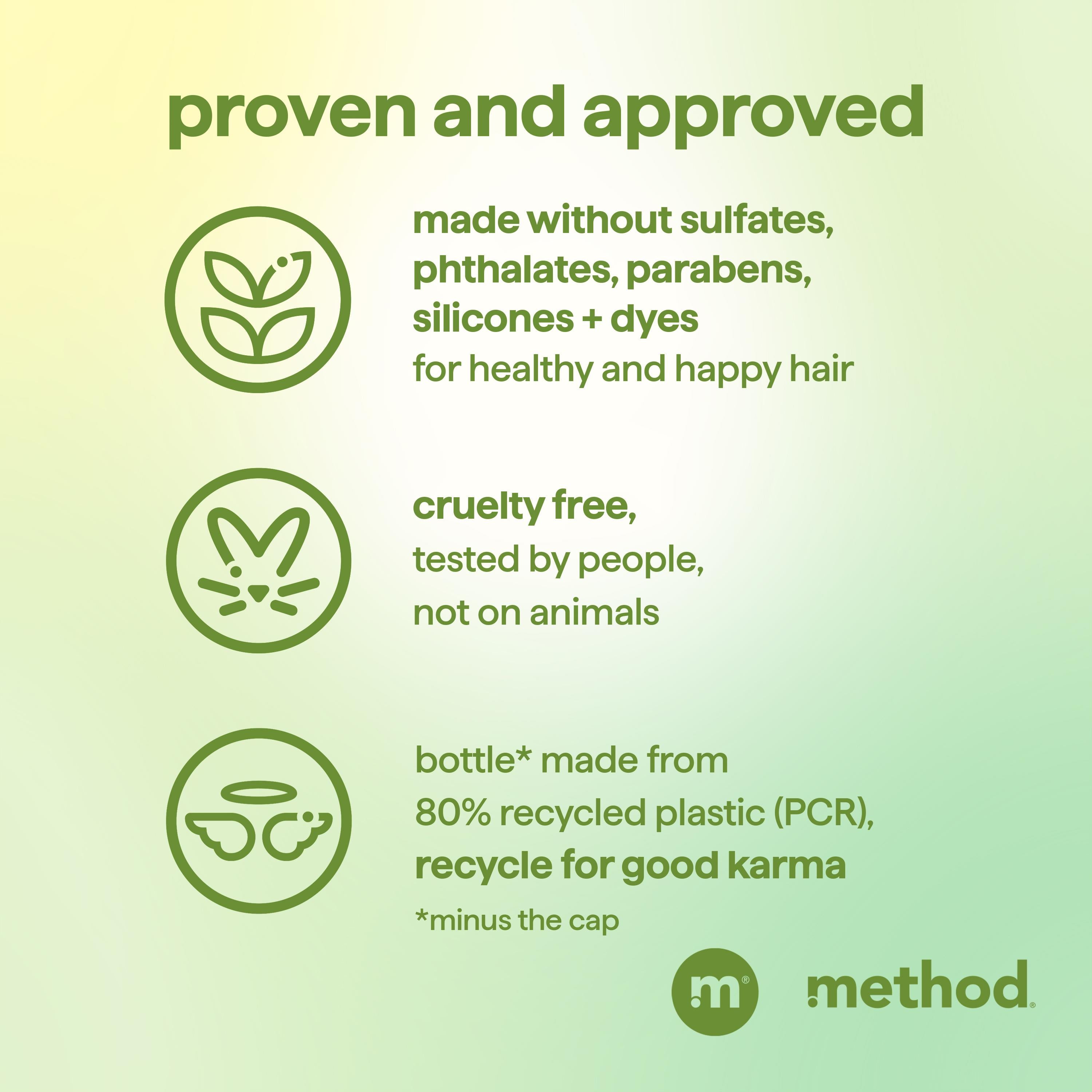 vibrant color shampoo - mindful matcha, 14 fl oz