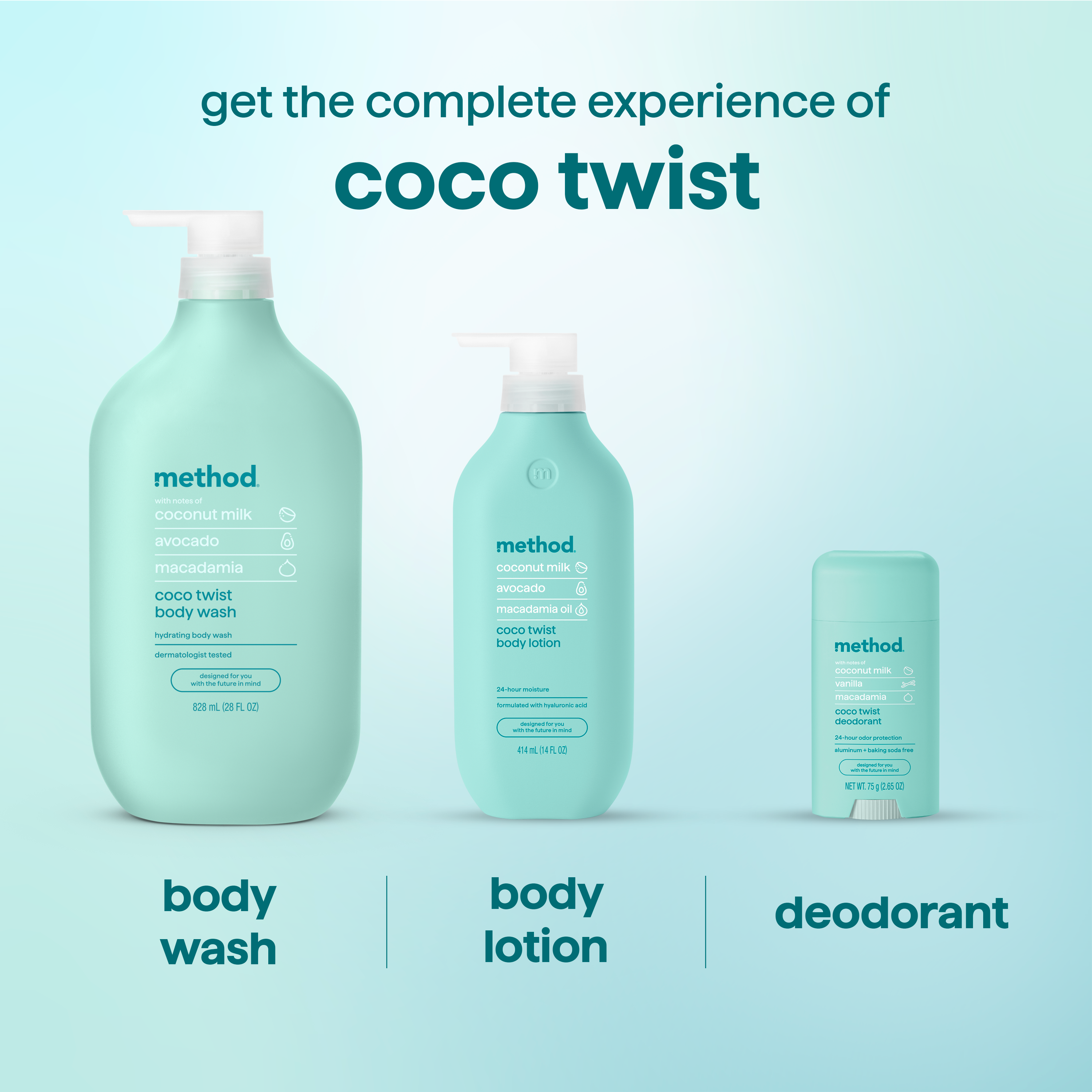 body wash - coco twist, 28 fl oz