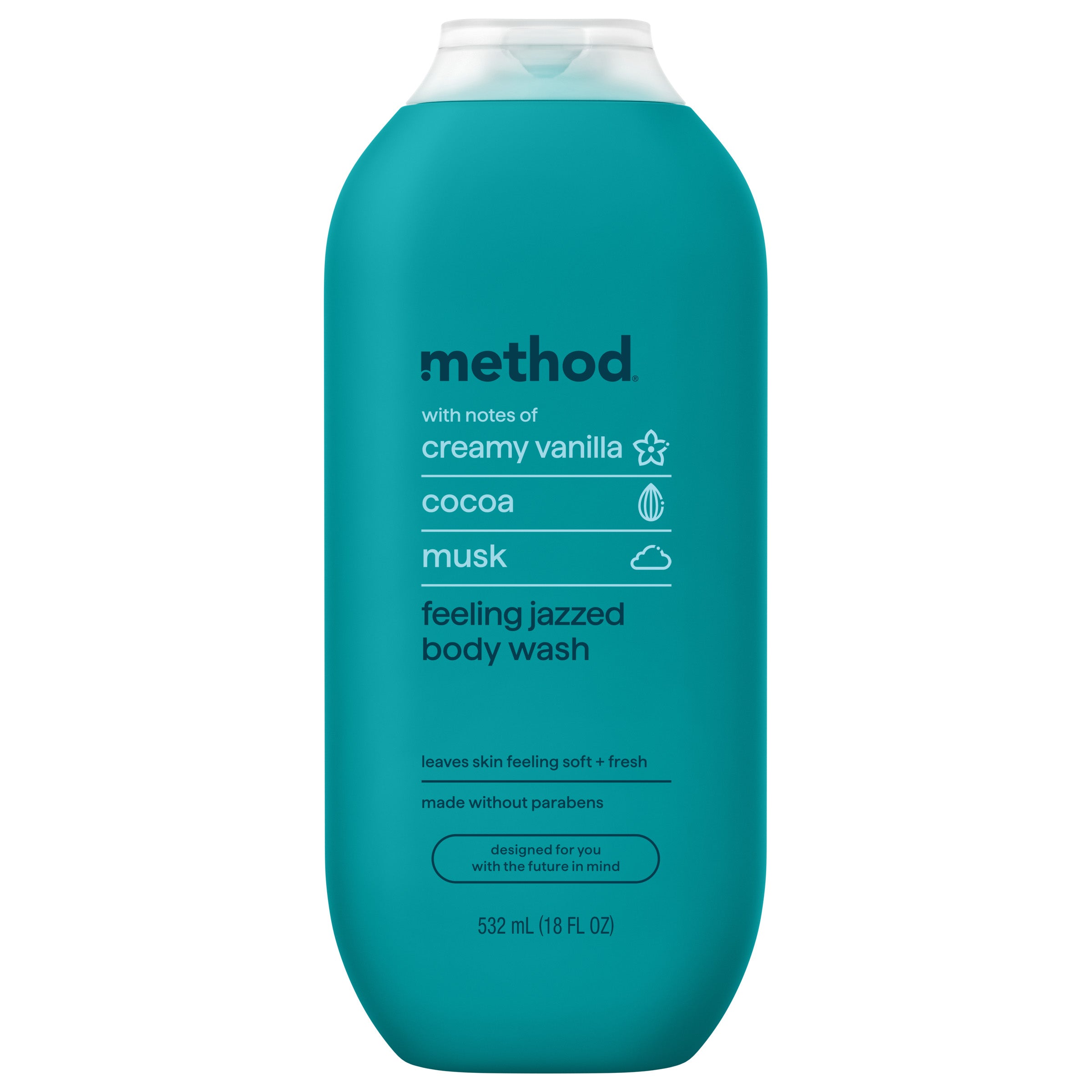 body wash - feeling jazzed, 18 fl oz