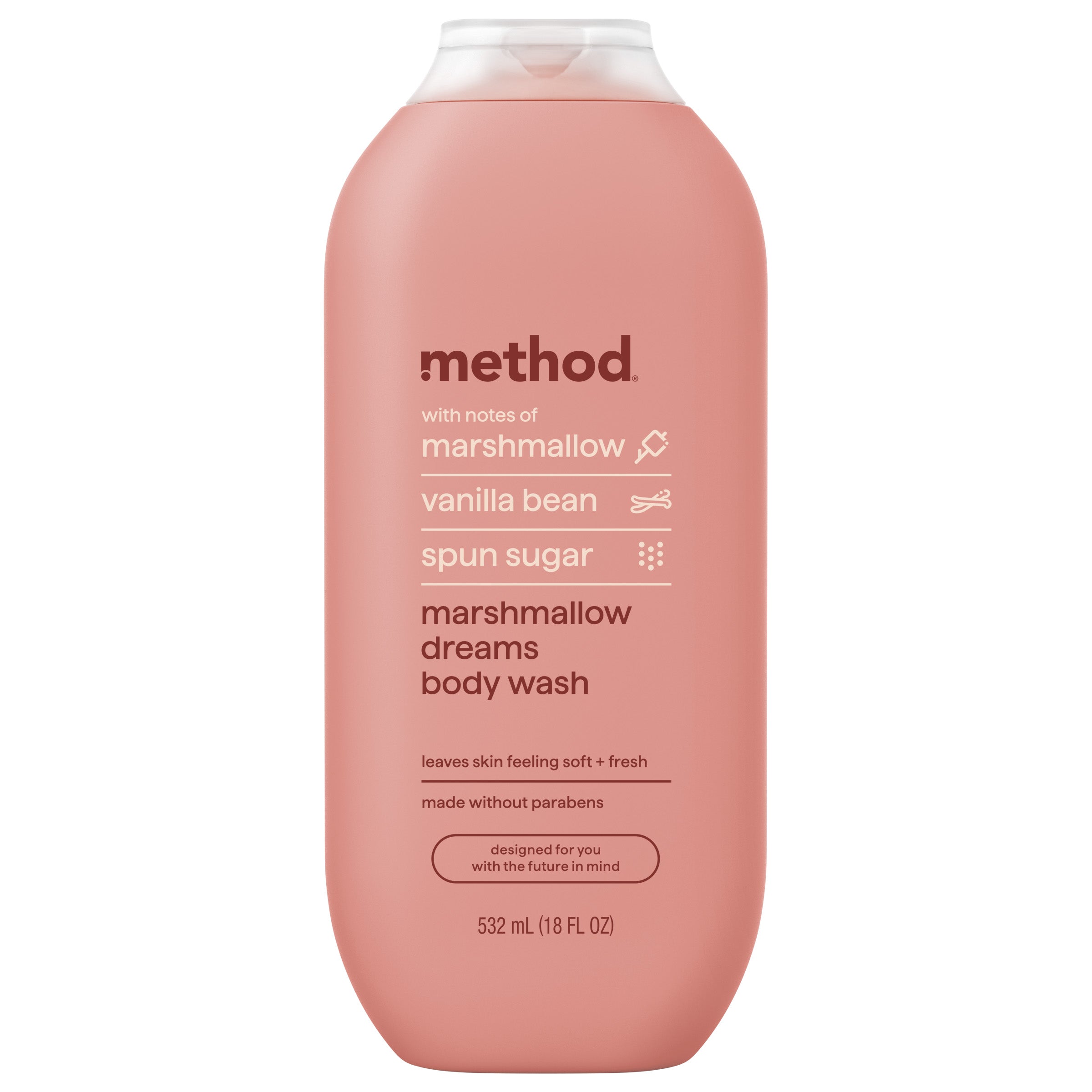 body wash - marshmallow dreams, 18 fl oz