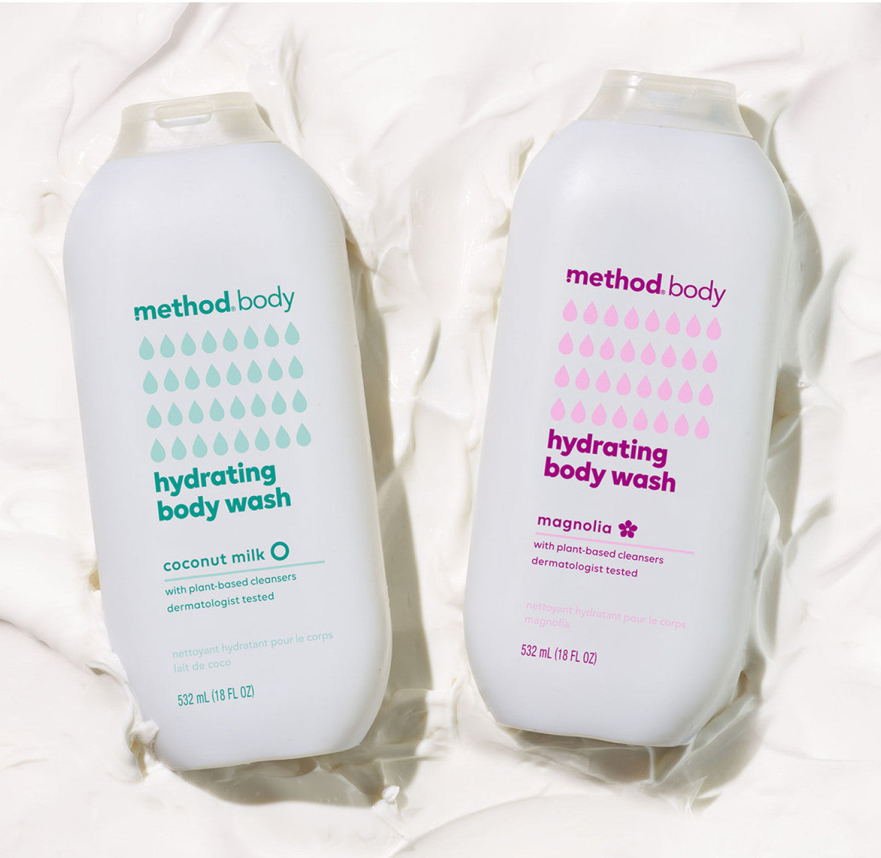 hydrating body wash - magnolia, 18 fl oz