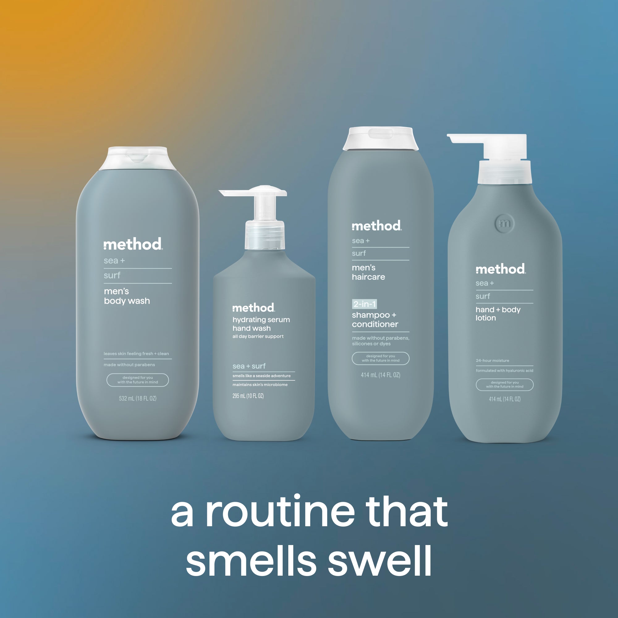 hydrating serum hand wash - sea + surf, 10 oz