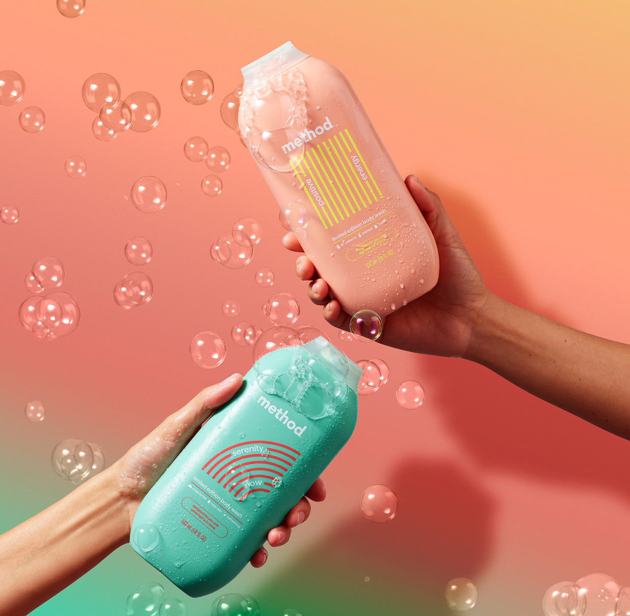 body wash - positive energy, 18 fl oz